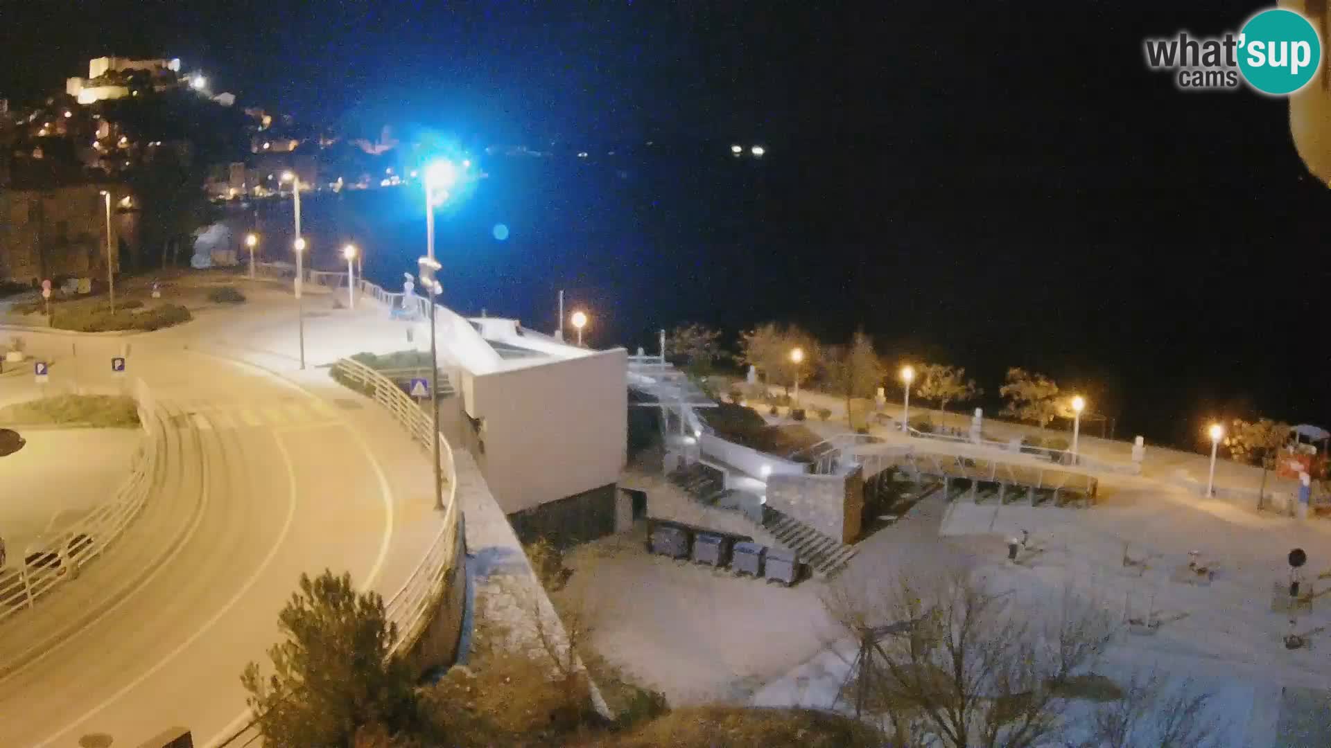 Šibenik webcam Beach Banj