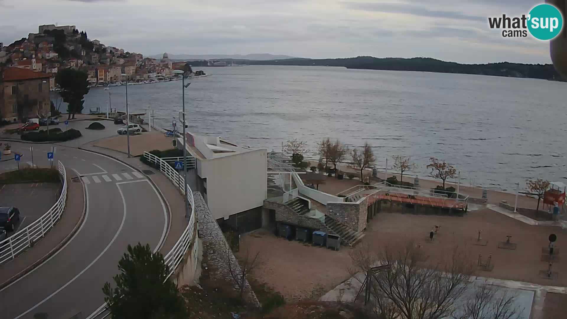 Kamera v živo Šibenik plaža Banj