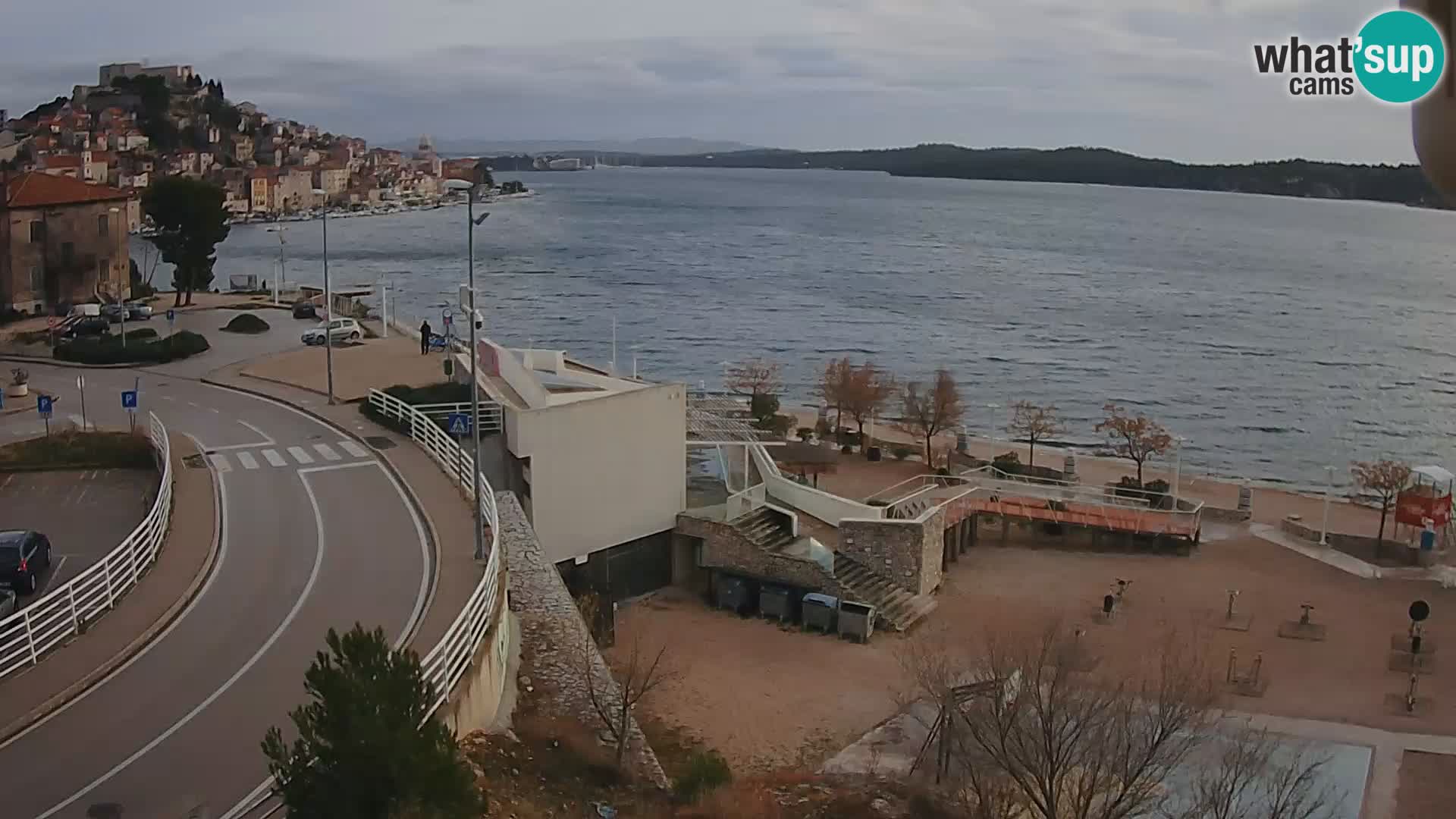 Web kamera Šibenik plaža Banj