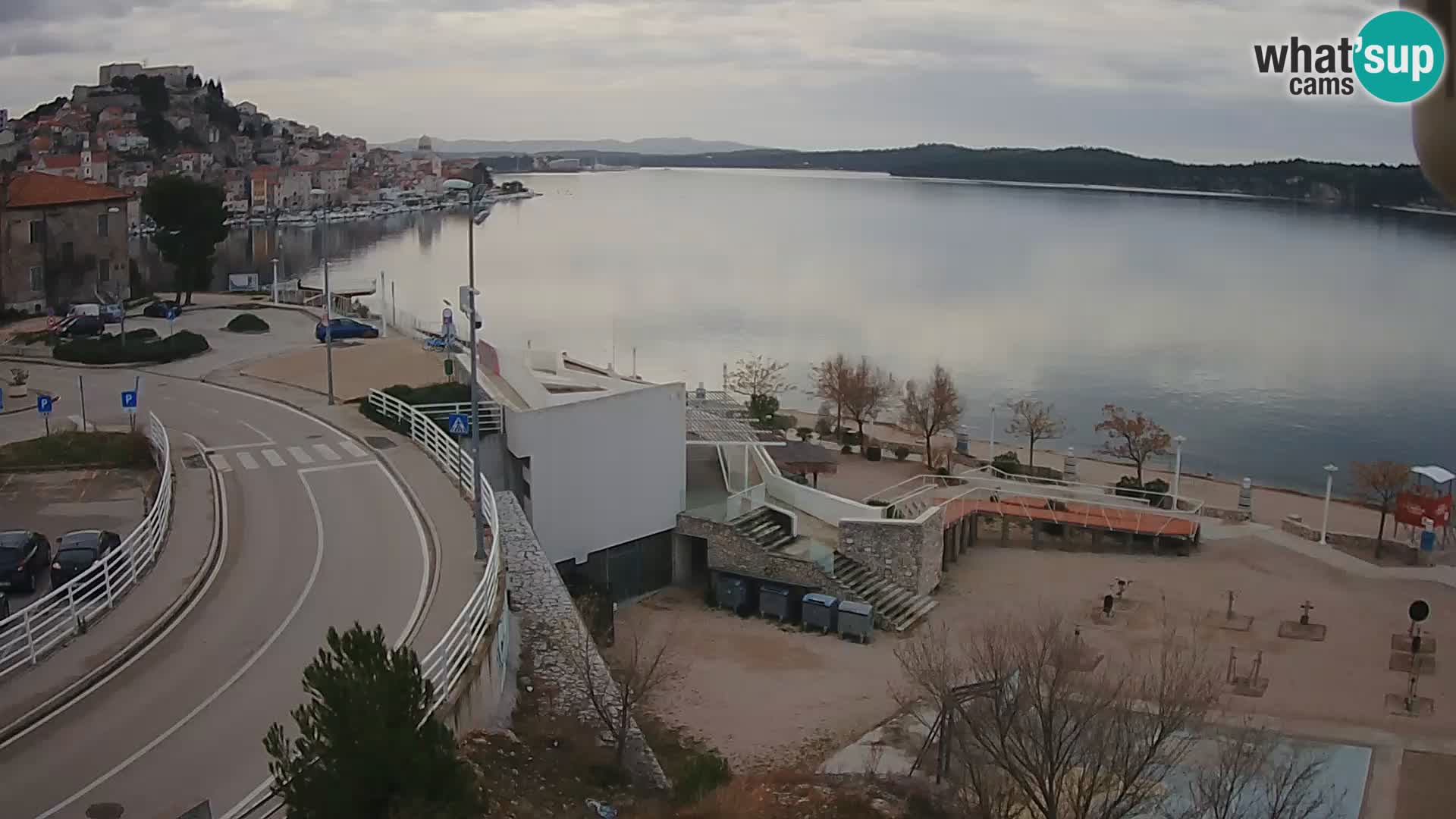 Kamera v živo Šibenik plaža Banj