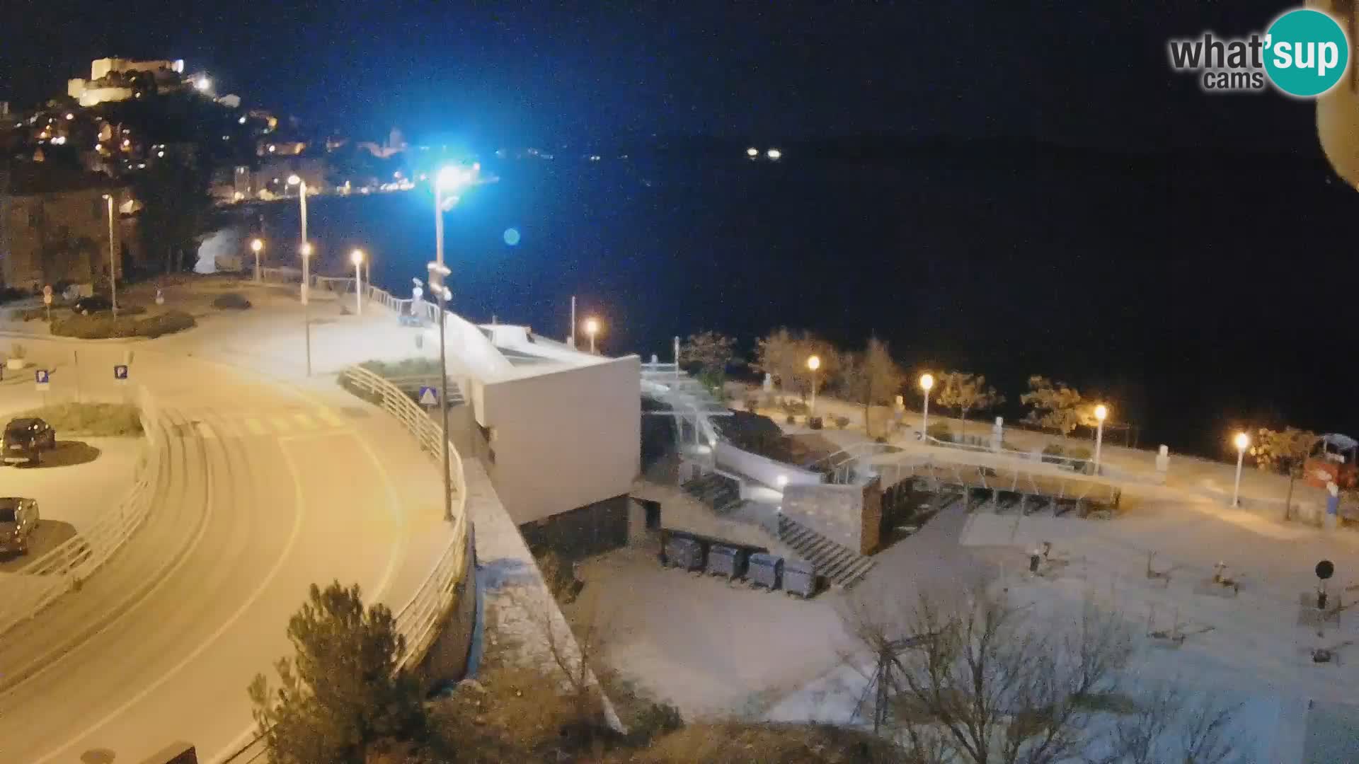 Šibenik webcam Beach Banj