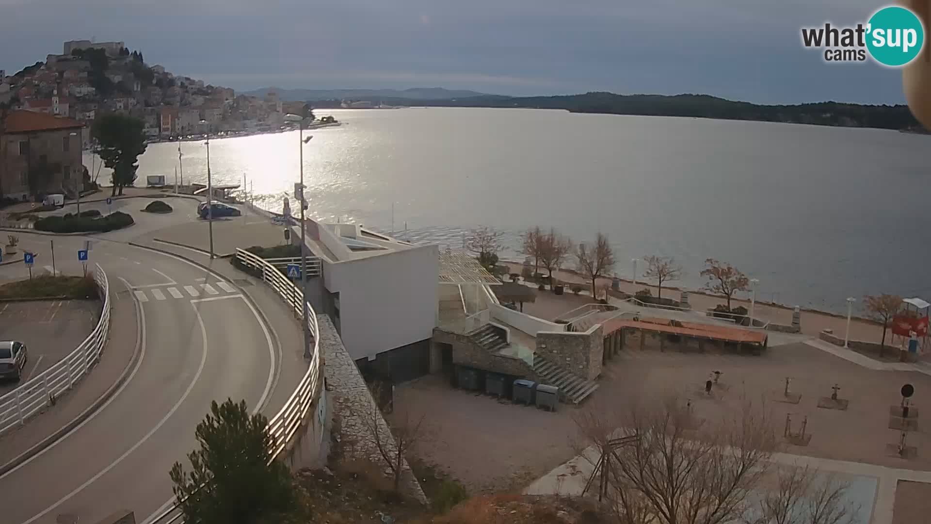 Šibenik webcam Beach Banj