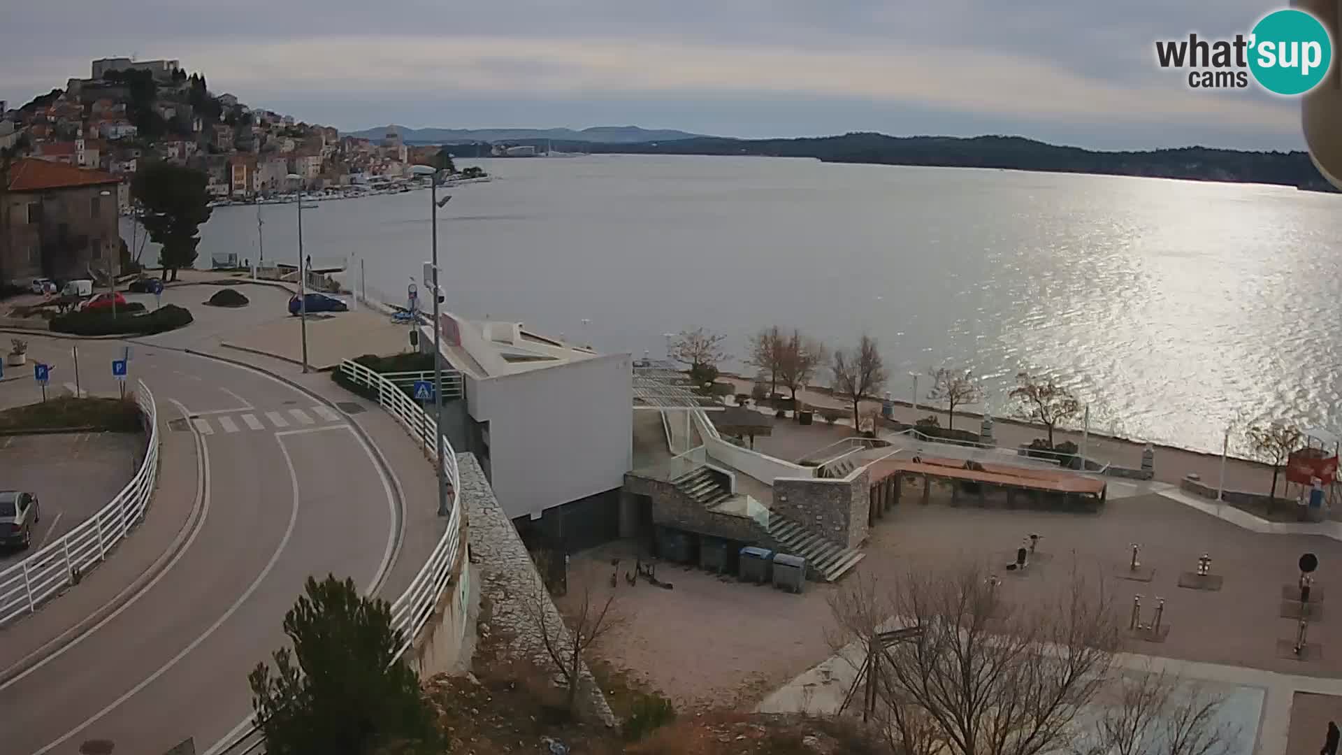 Šibenik webcam Beach Banj