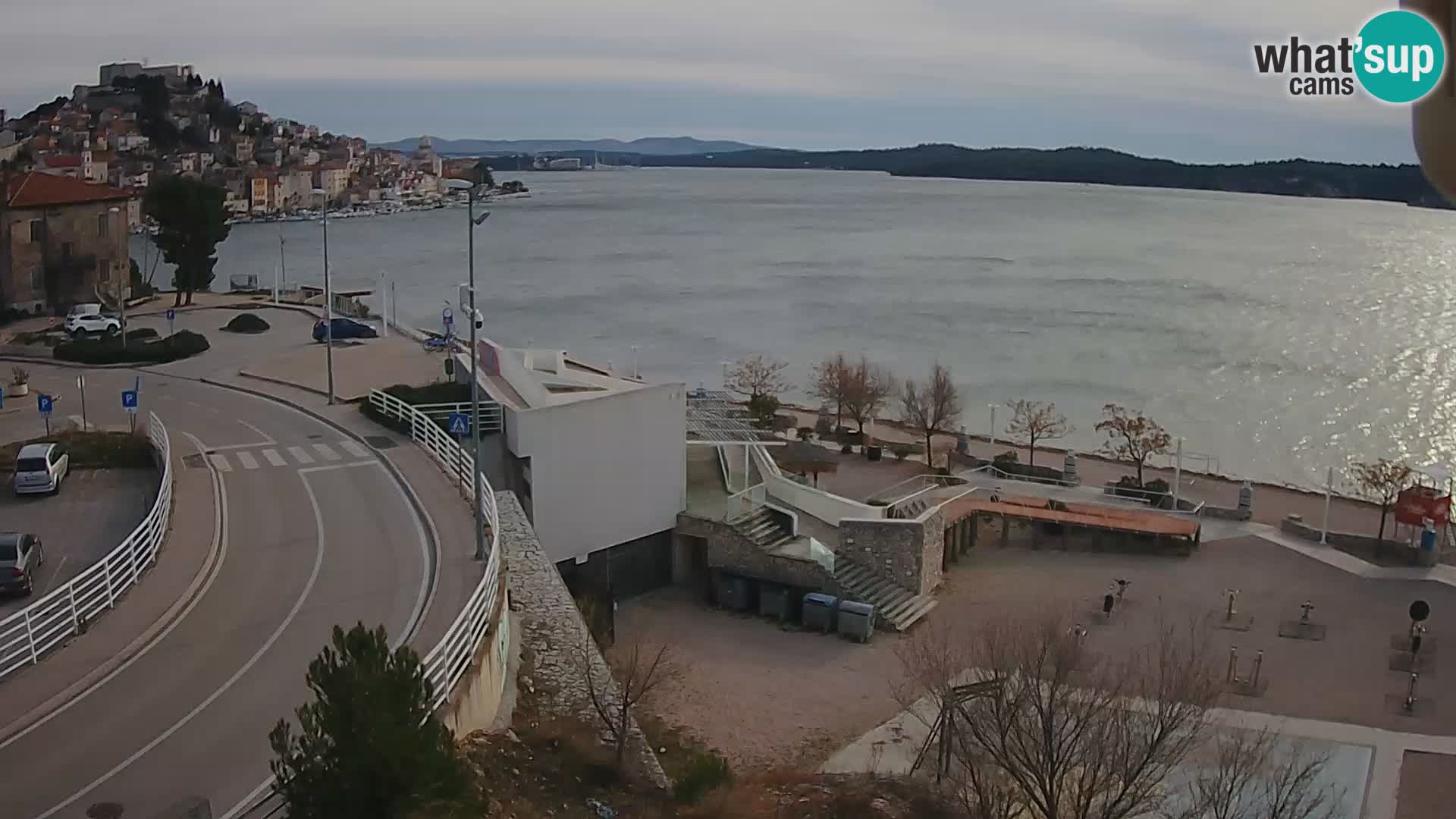 Webcam Šibenik Strand Banj