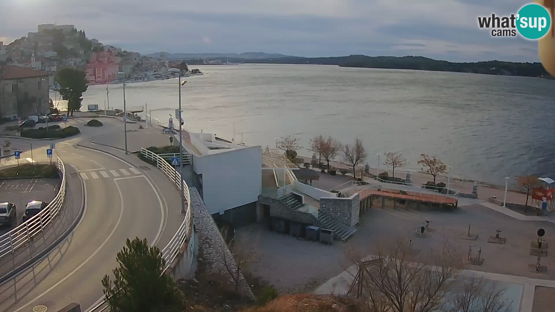 Šibenik webcam Beach Banj