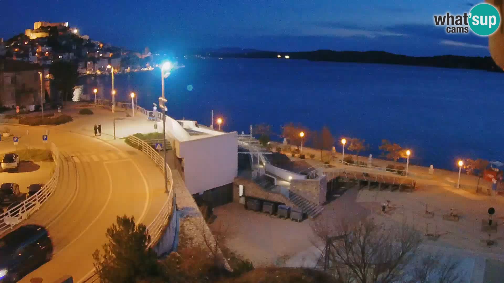 Šibenik webcam Beach Banj