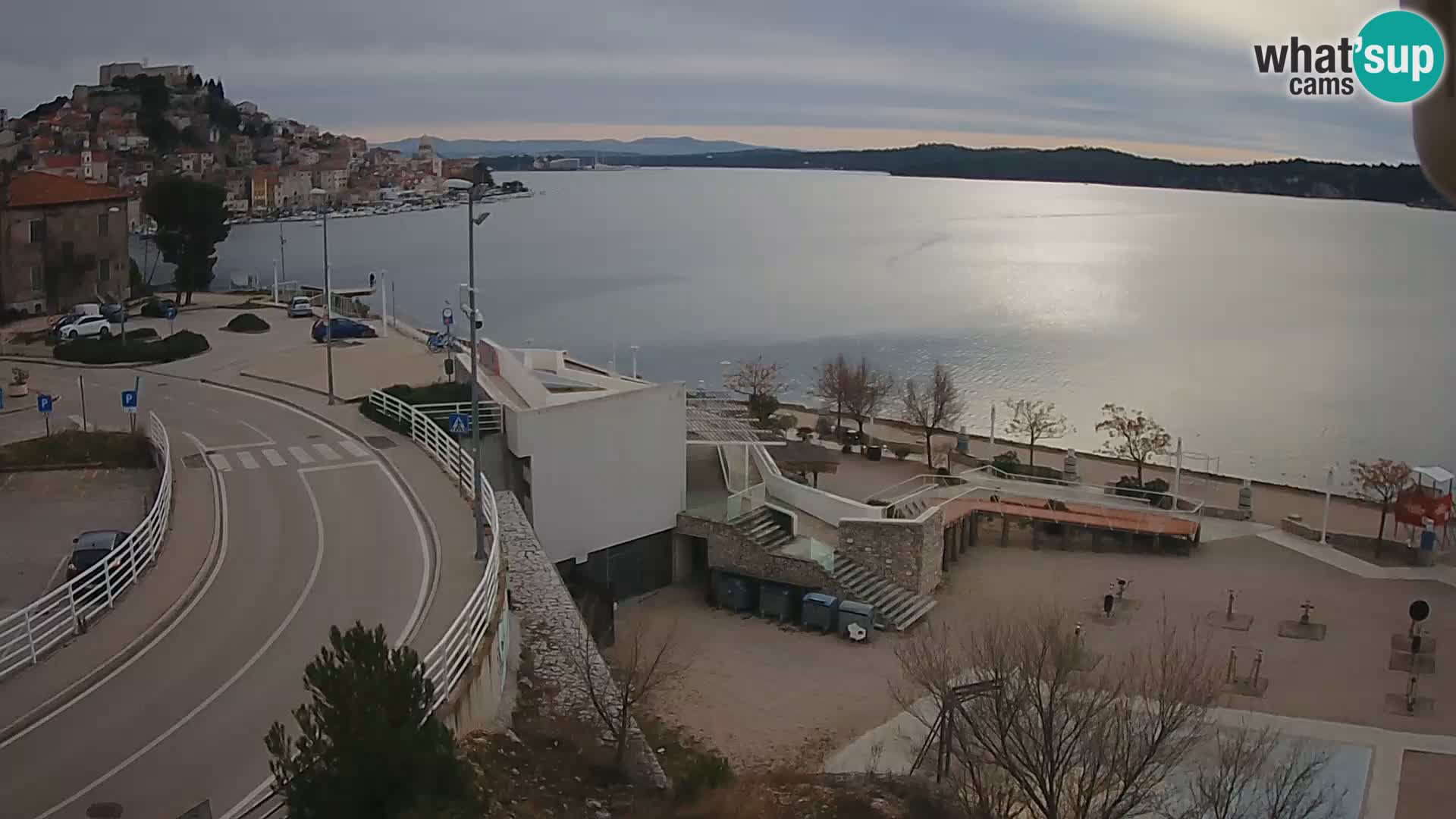 Šibenik webcam Beach Banj