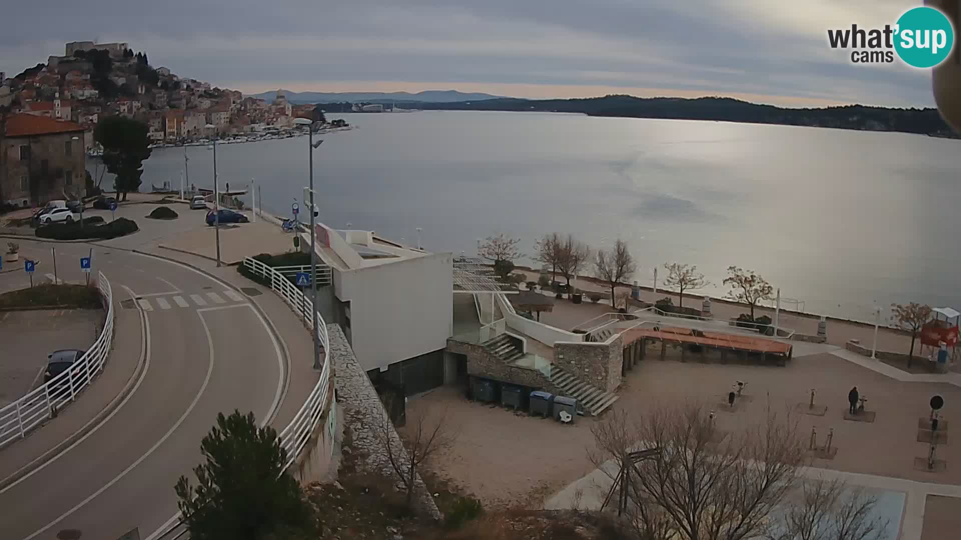 Šibenik webcam Beach Banj