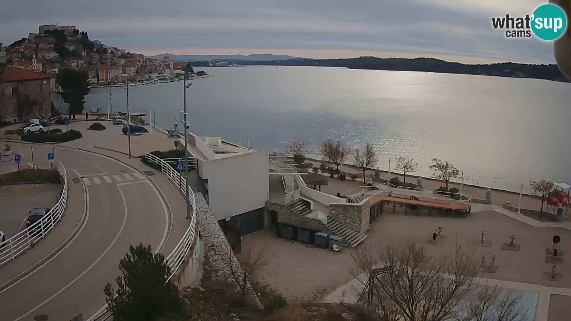 Šibenik webcam Beach Banj