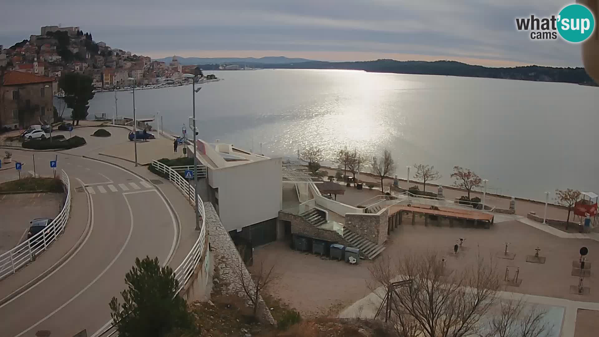 Šibenik webcam Beach Banj