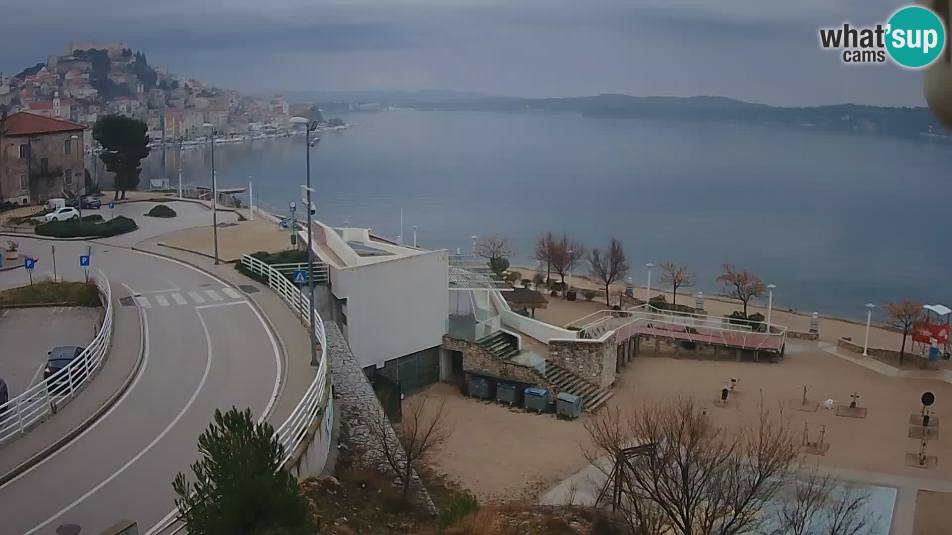 Live Cam Šibenik plage Banj