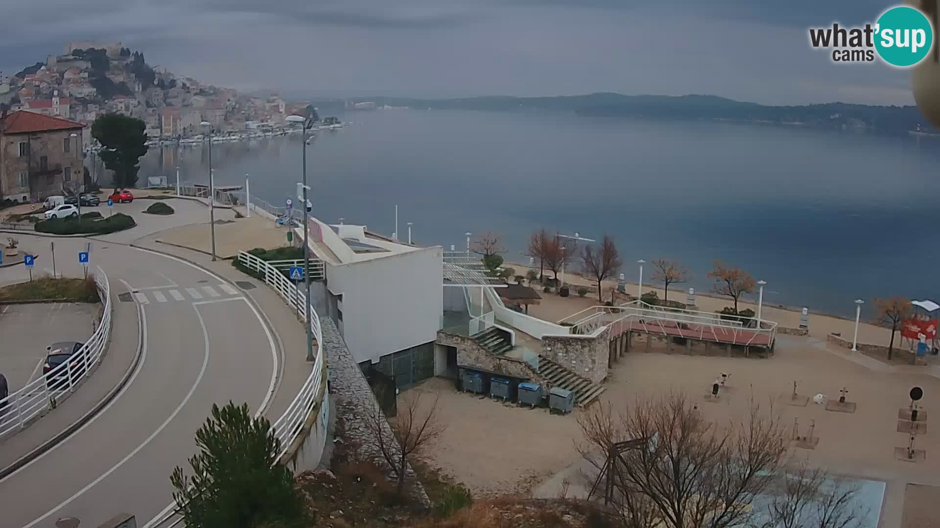 Kamera v živo Šibenik plaža Banj