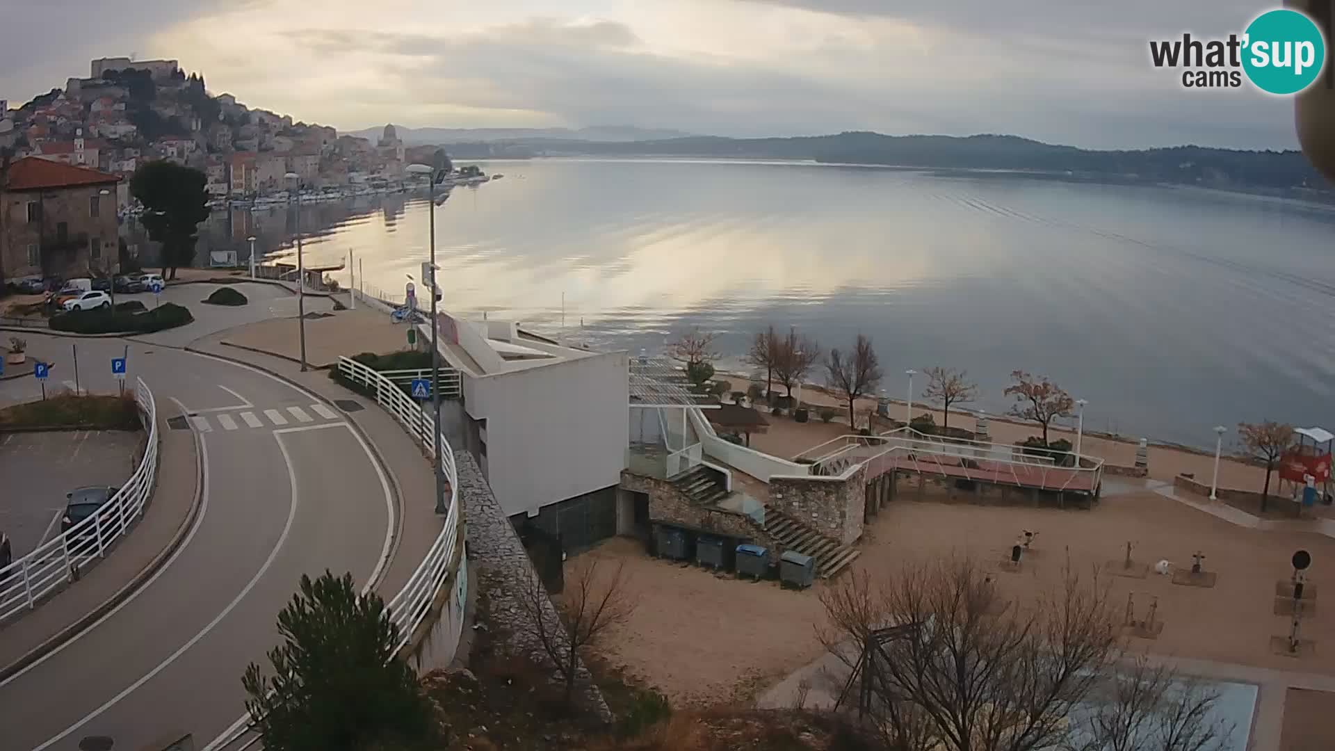 Kamera v živo Šibenik plaža Banj