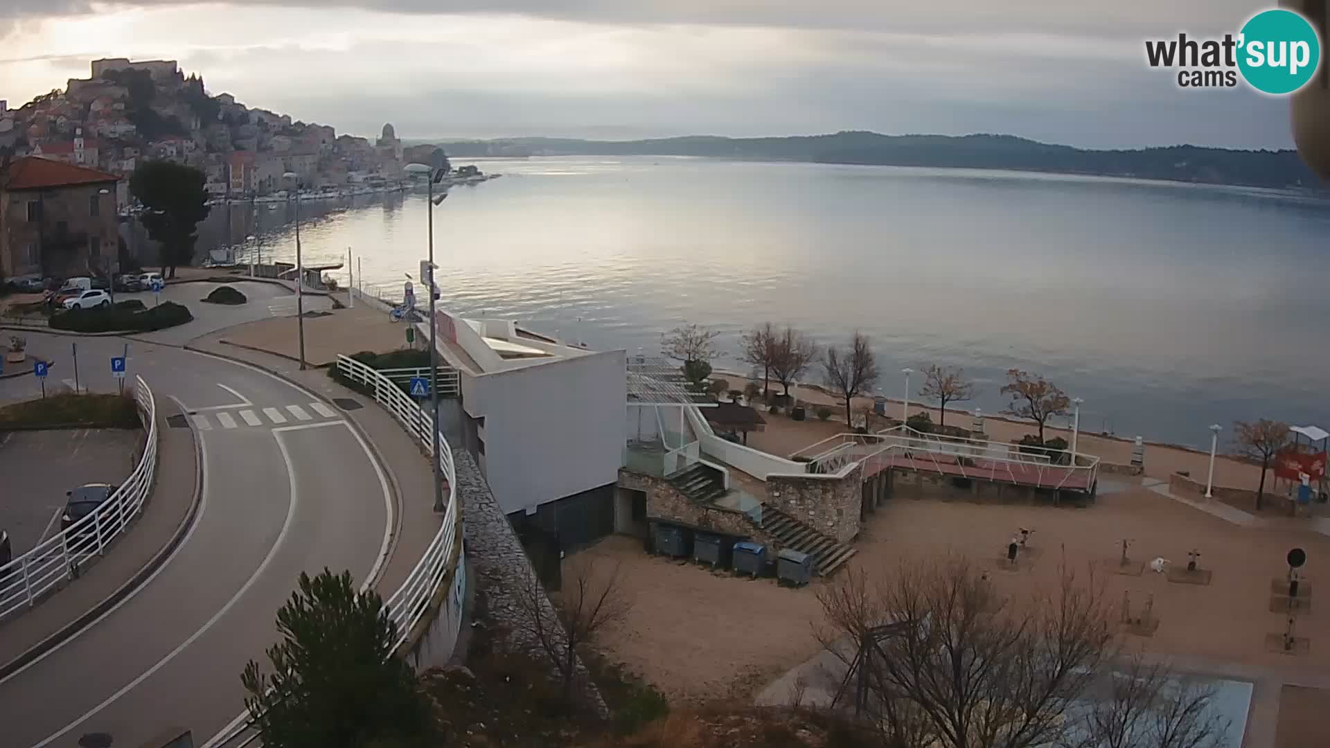 Kamera v živo Šibenik plaža Banj