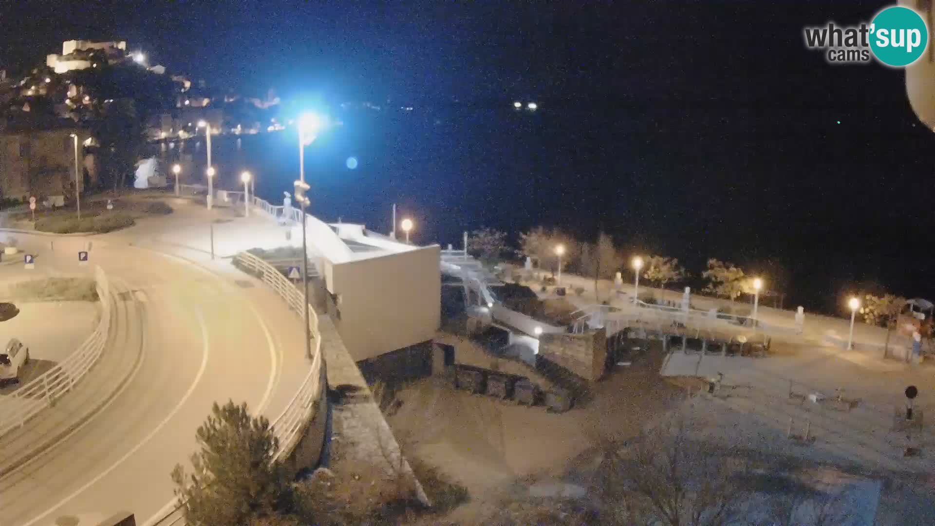 Šibenik webcam Beach Banj