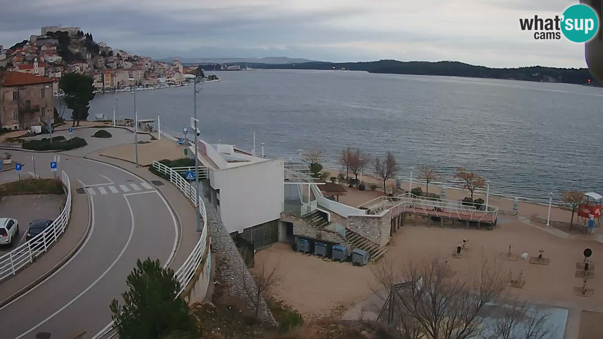 Live Cam Šibenik plage Banj