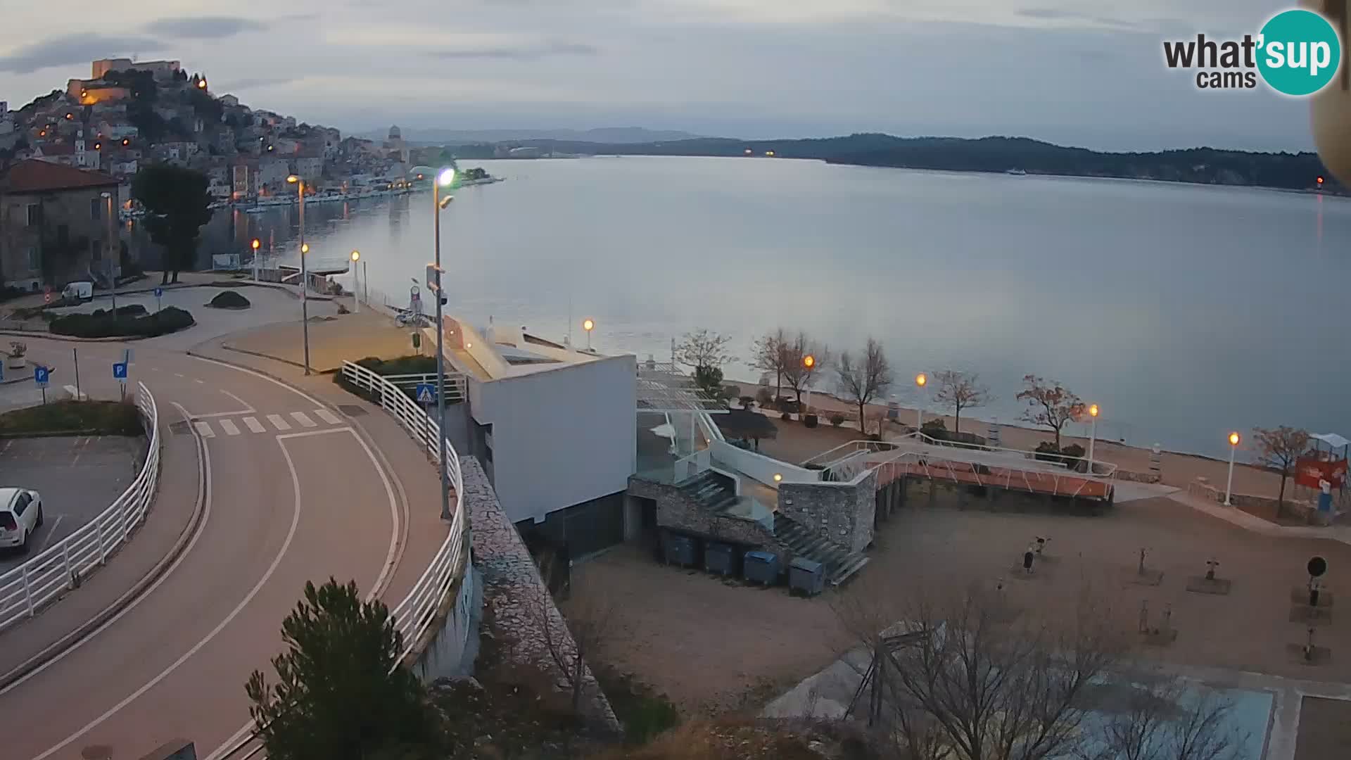 Live Cam Šibenik plage Banj