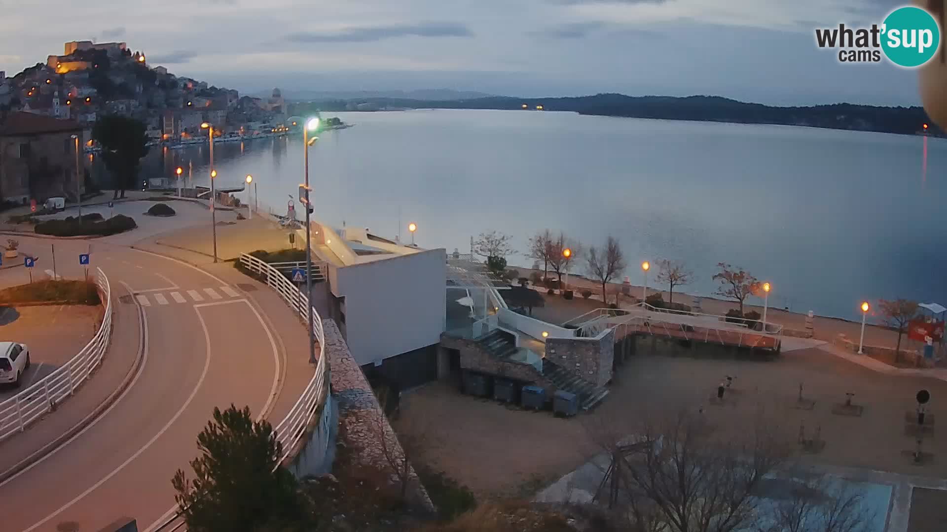 Web kamera Šibenik plaža Banj