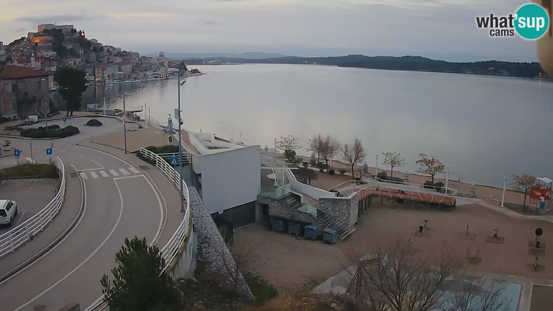 Livecam Sibenico spiaggia Banj