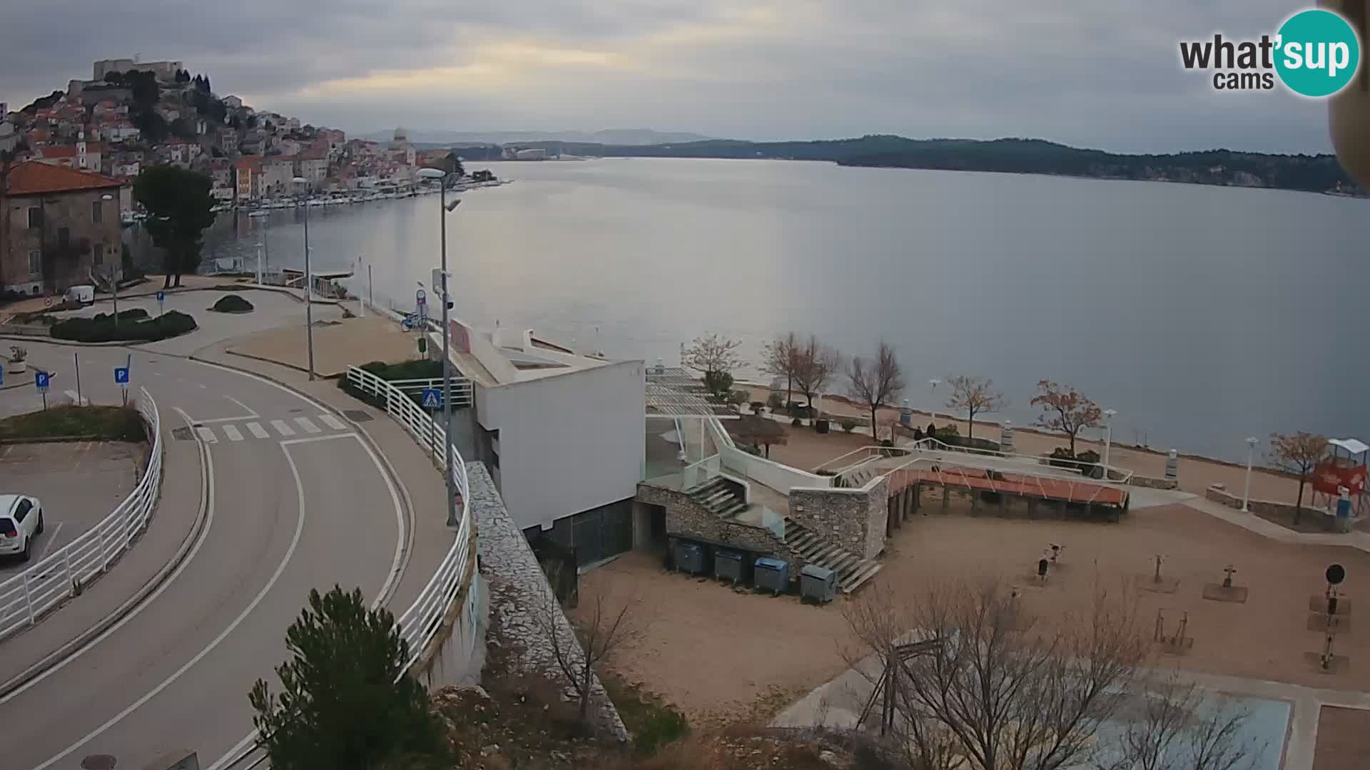 Webcam Šibenik Strand Banj