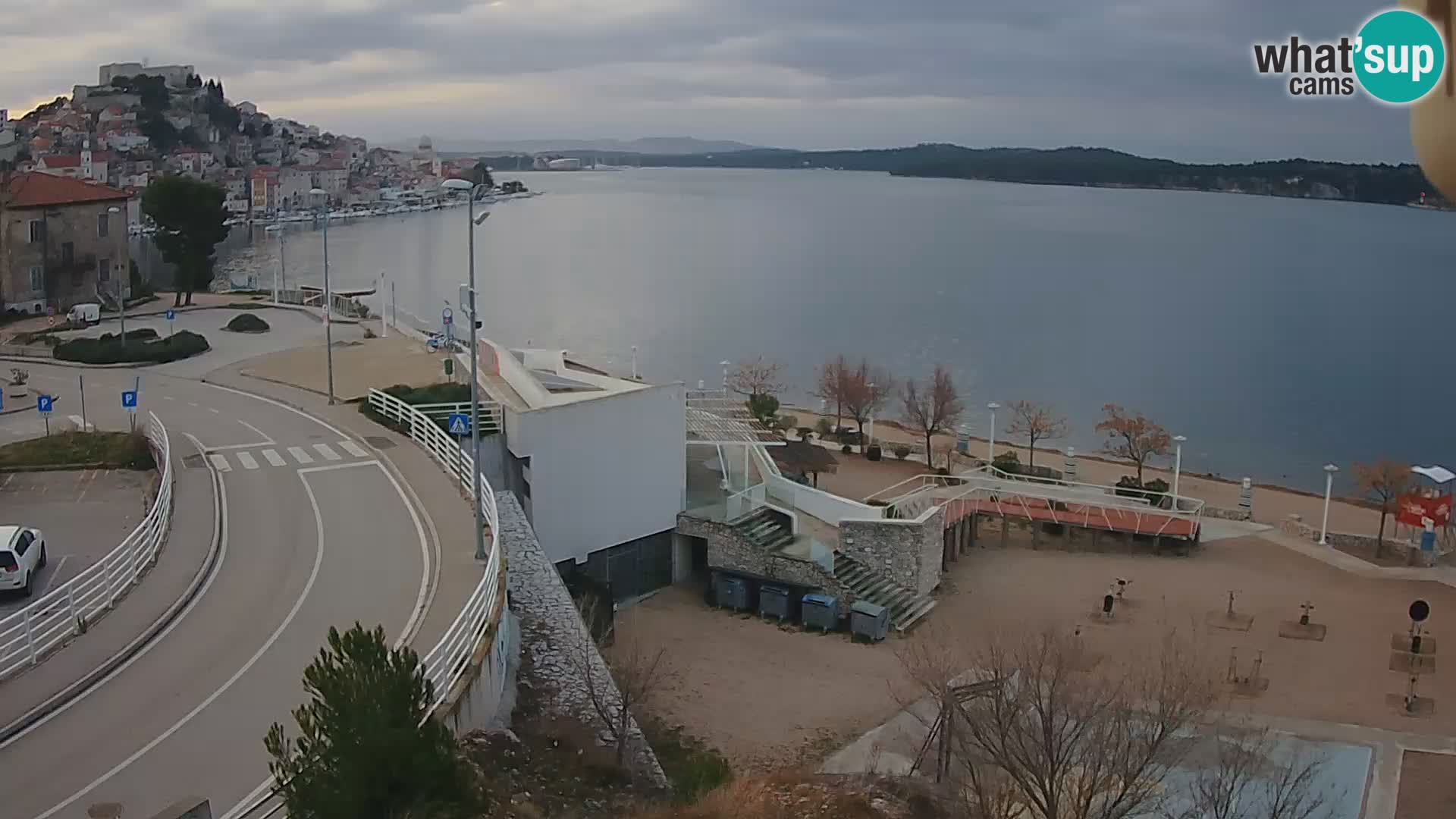 Live Cam Šibenik plage Banj