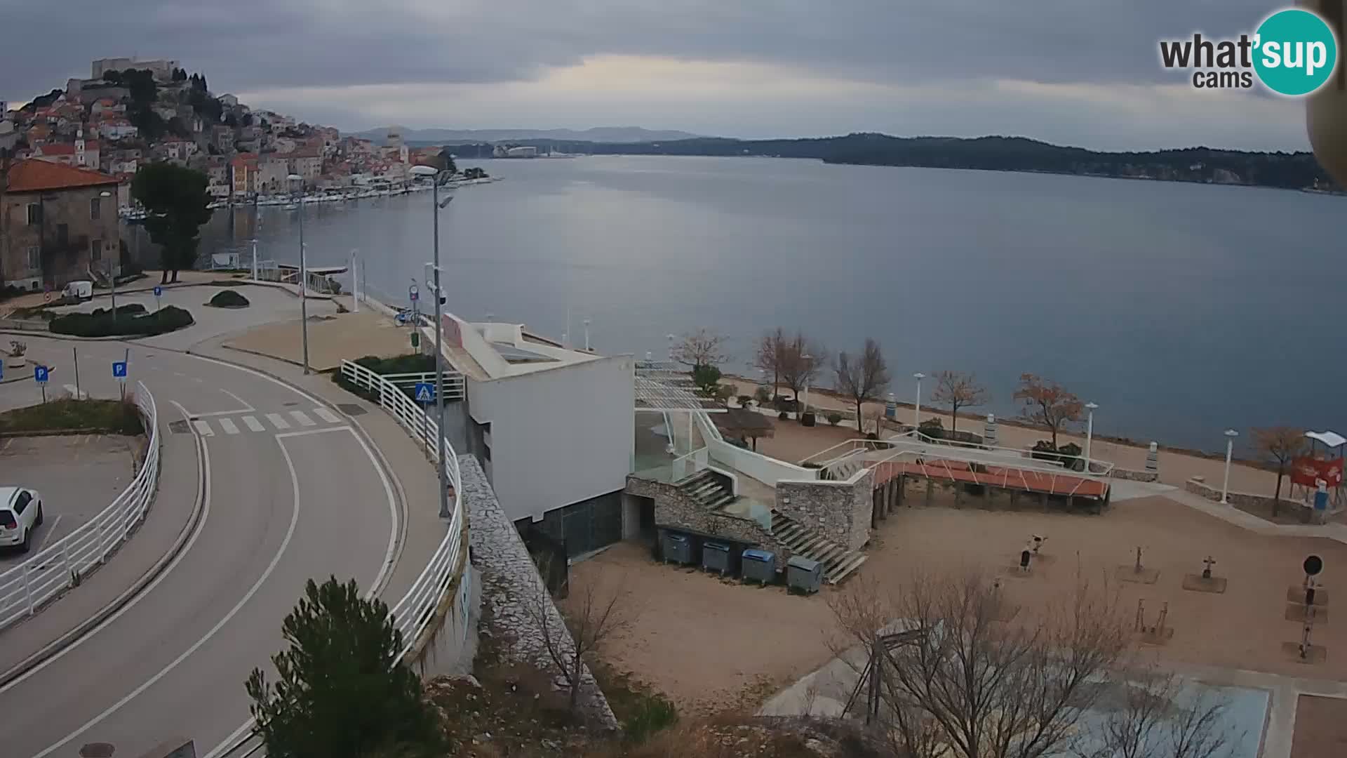 Webcam Šibenik Strand Banj