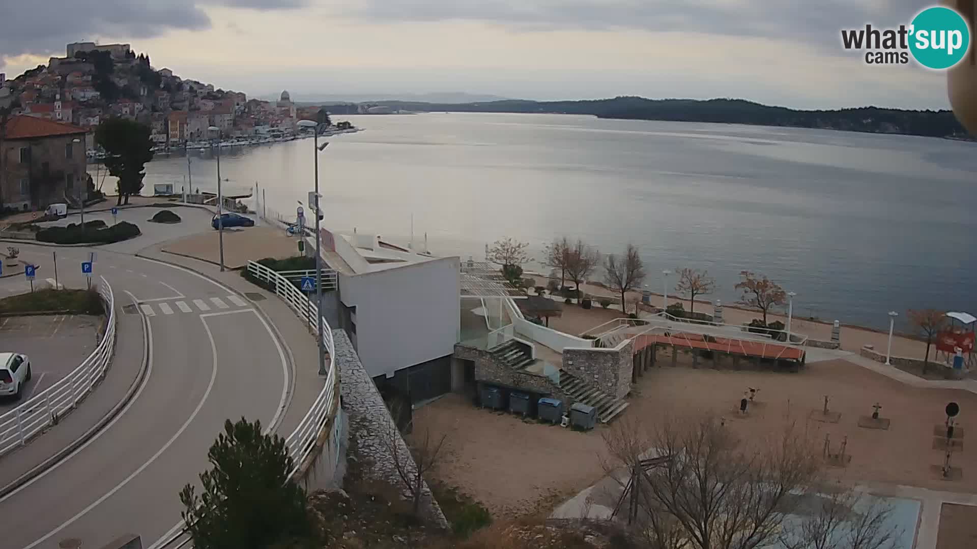 Live Cam Šibenik plage Banj