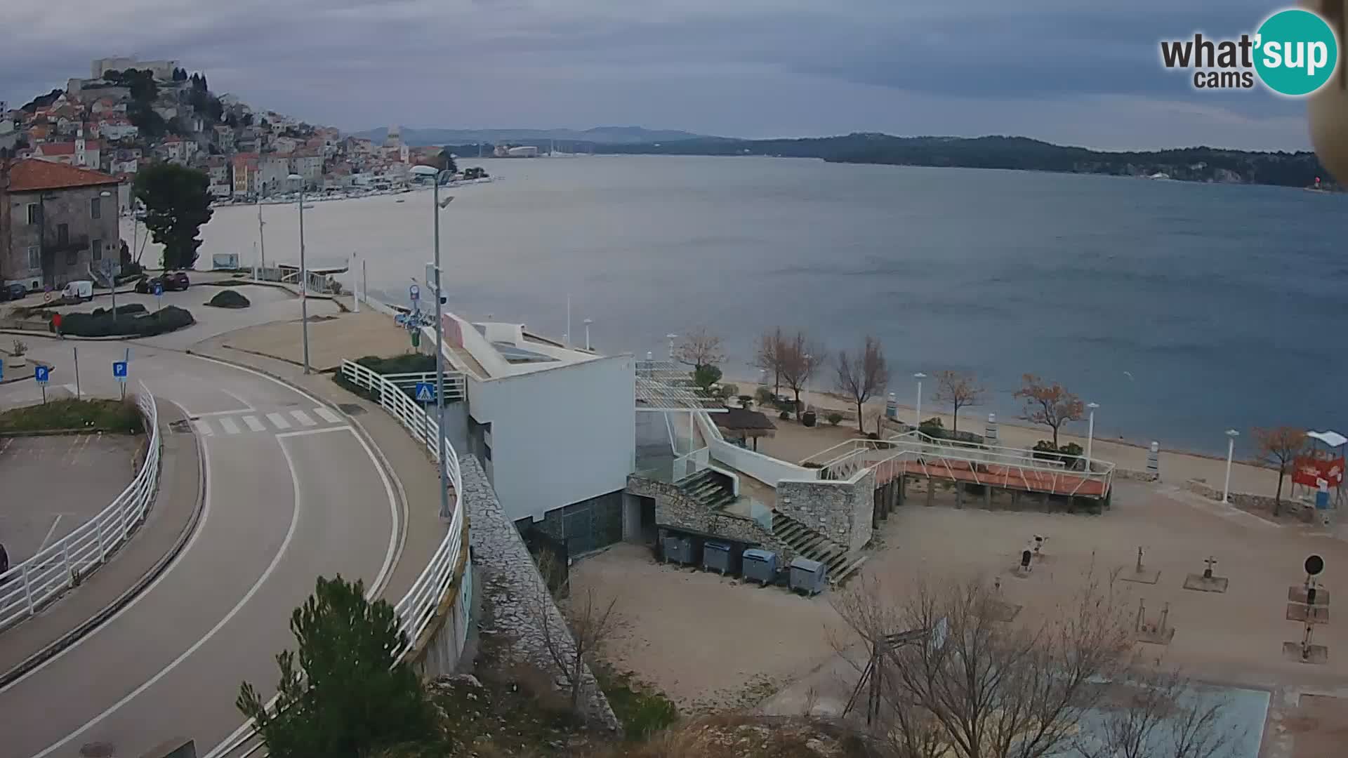 Kamera v živo Šibenik plaža Banj