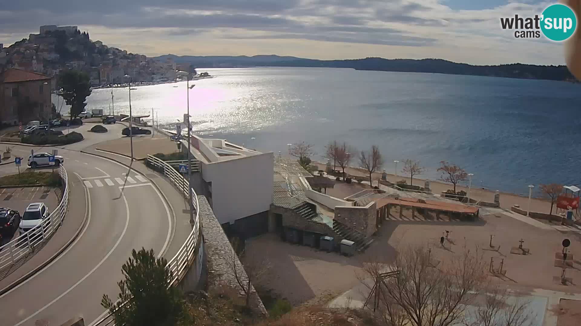 Webcam Šibenik Strand Banj