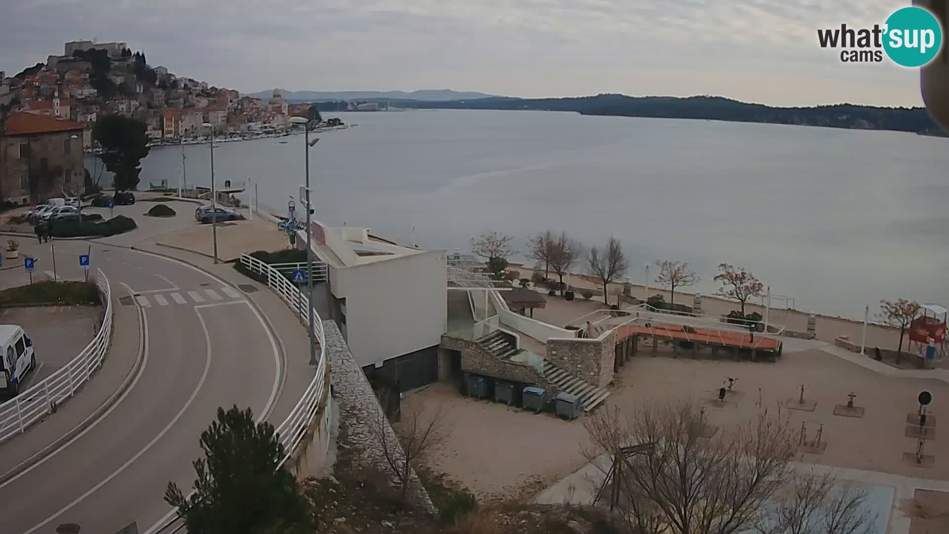 Live Cam Šibenik plage Banj