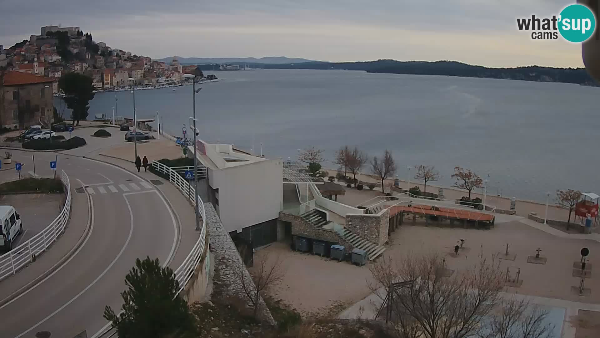 Šibenik webcam Beach Banj