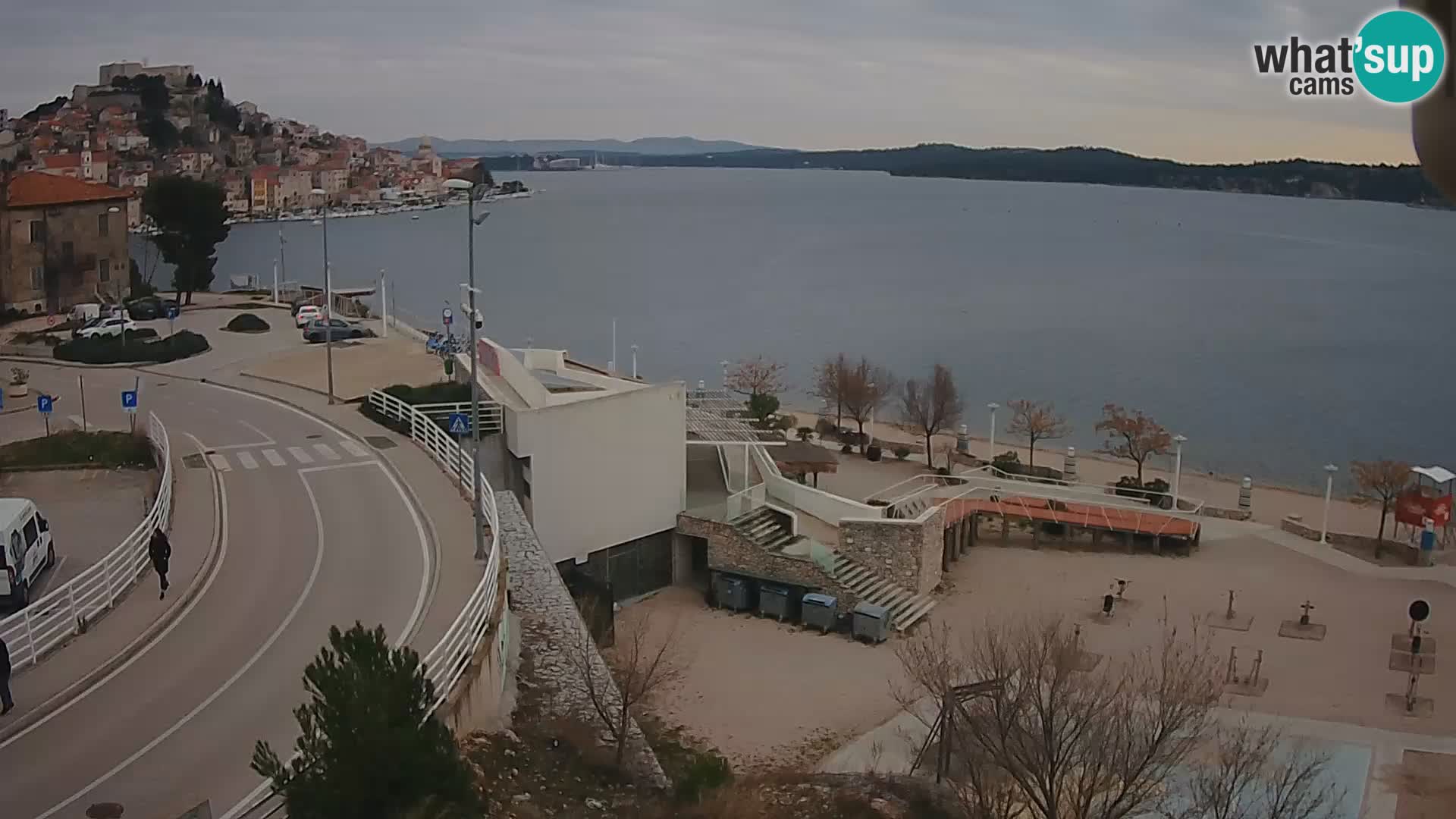 Live Cam Šibenik plage Banj