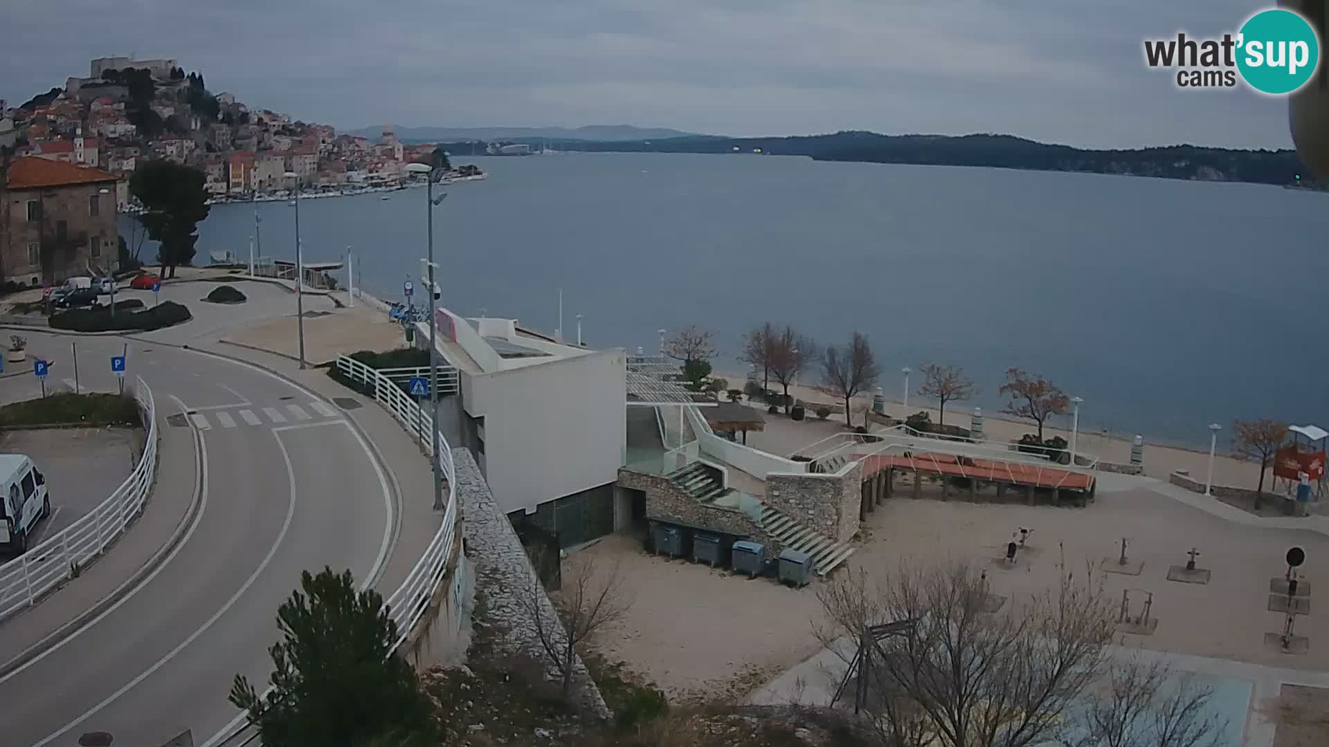 Live Cam Šibenik plage Banj