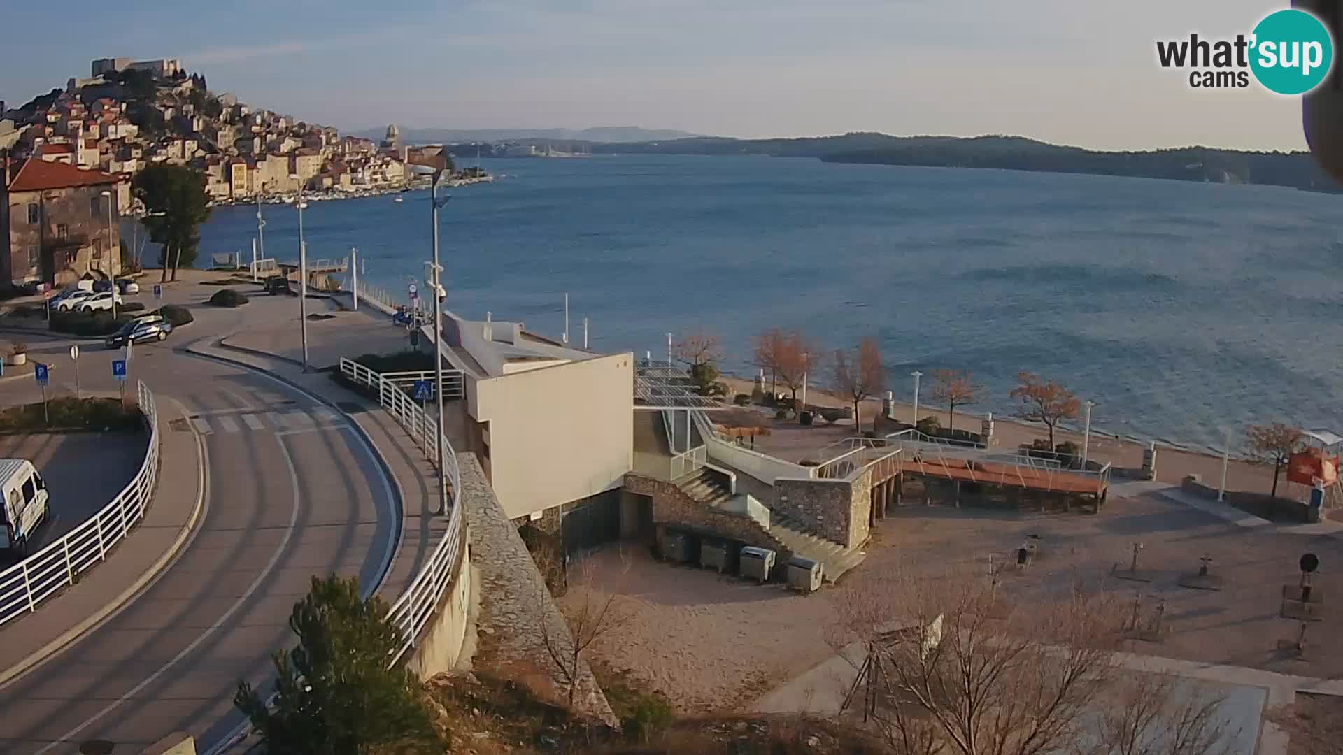 Livecam Sibenico spiaggia Banj