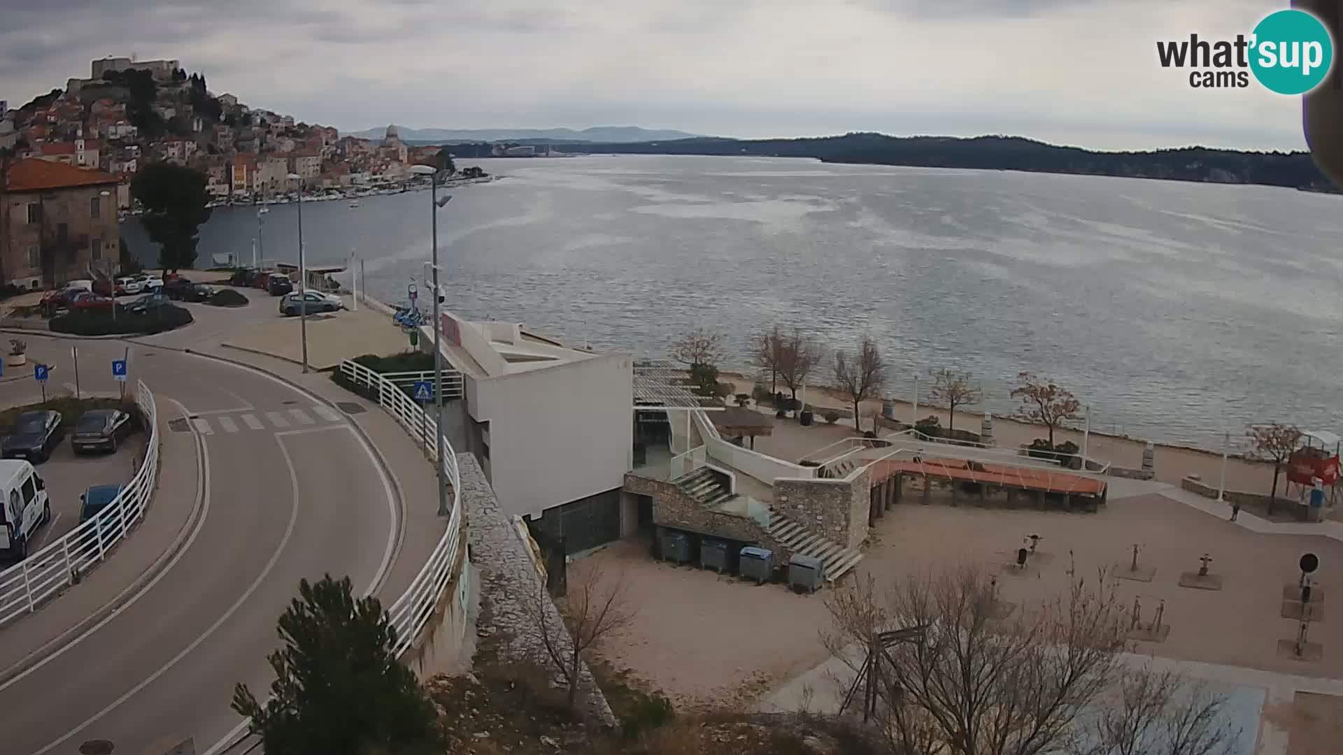 Kamera v živo Šibenik plaža Banj