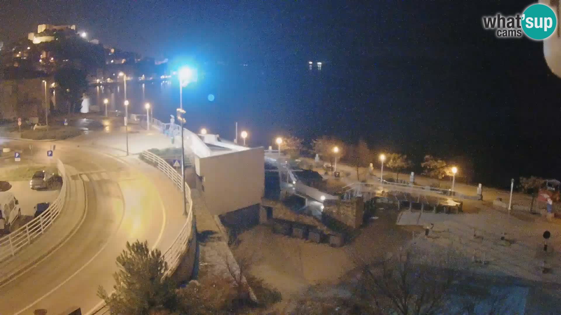 Šibenik webcam Beach Banj