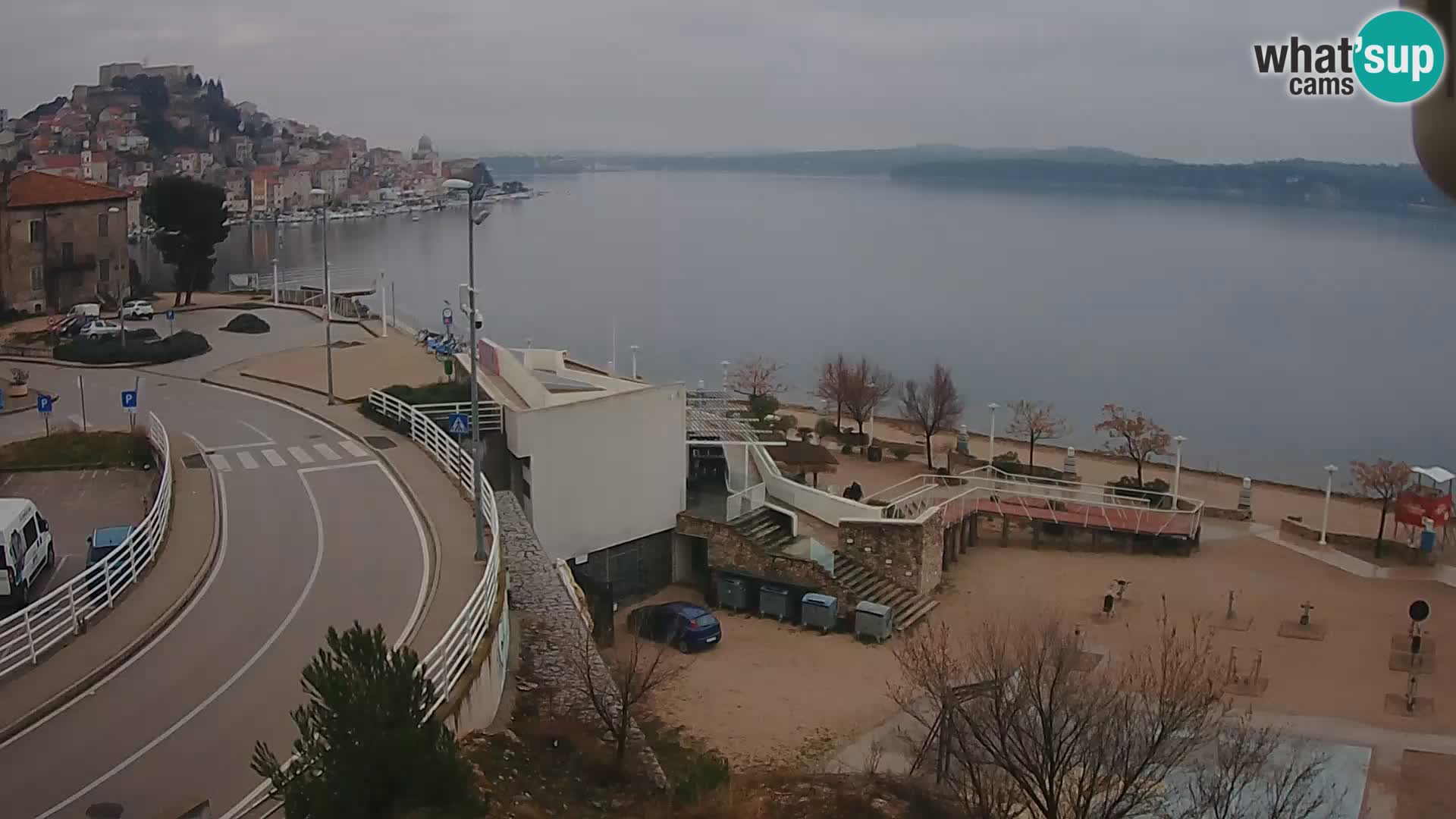 Web kamera Šibenik plaža Banj