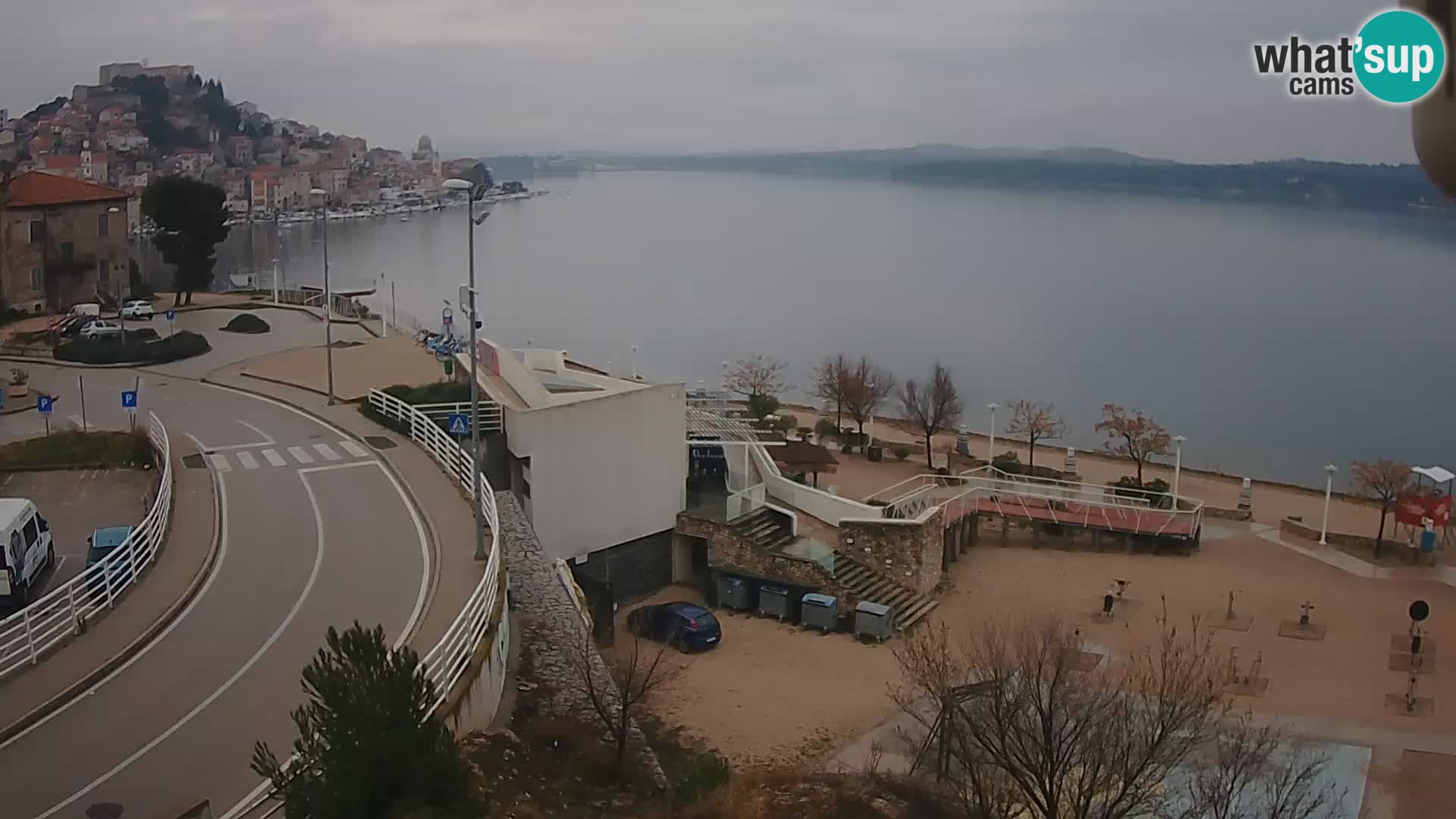 Web kamera Šibenik plaža Banj