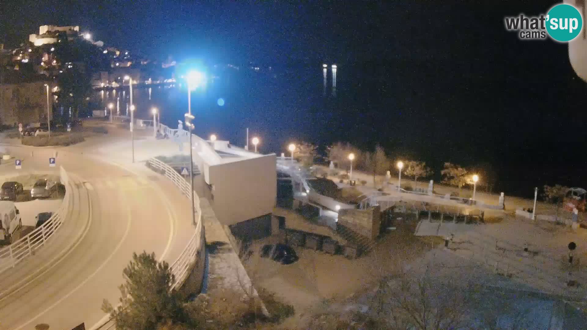 Šibenik webcam Beach Banj