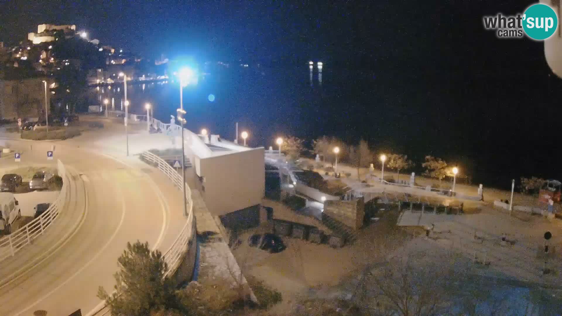 Šibenik webcam Beach Banj