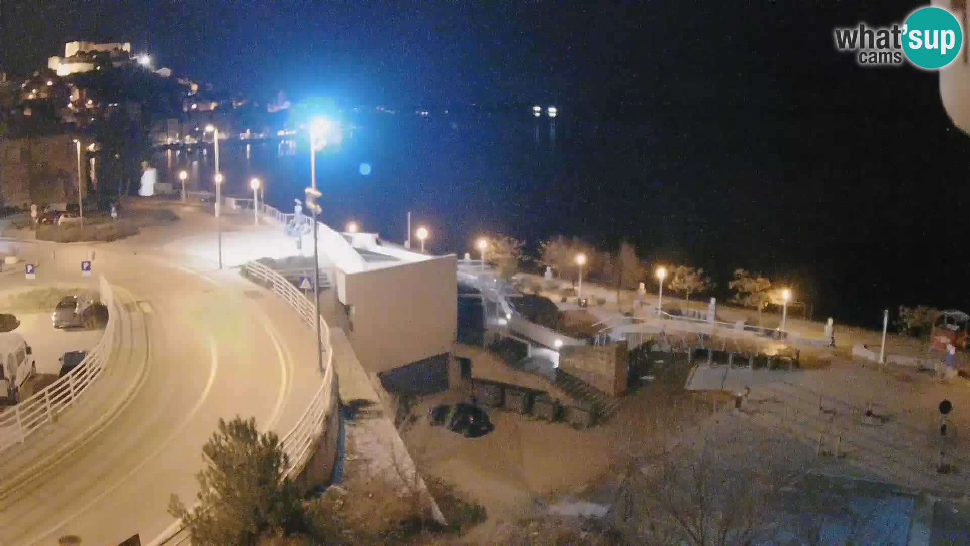 Šibenik webcam Beach Banj