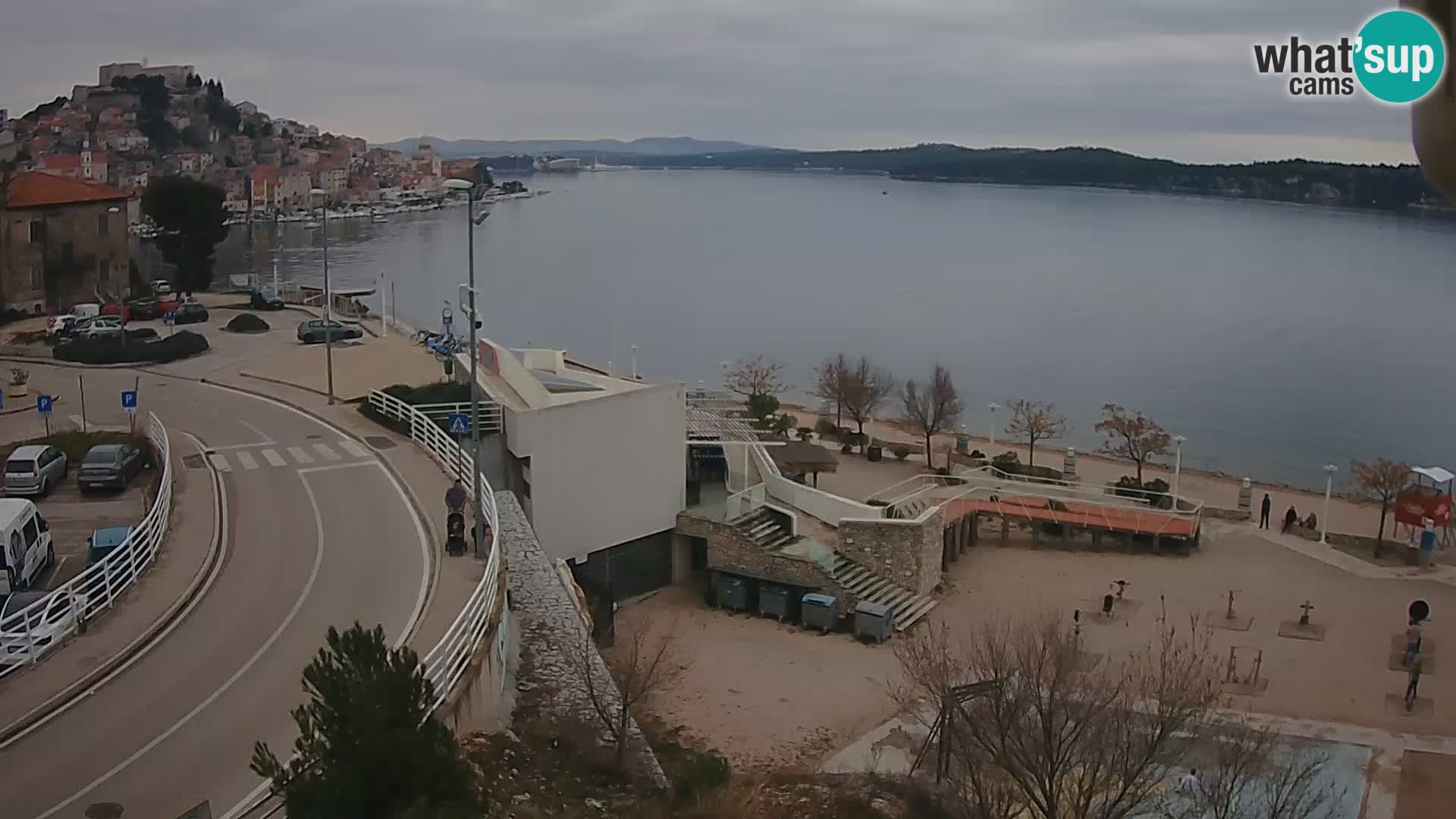 Livecam Sibenico spiaggia Banj