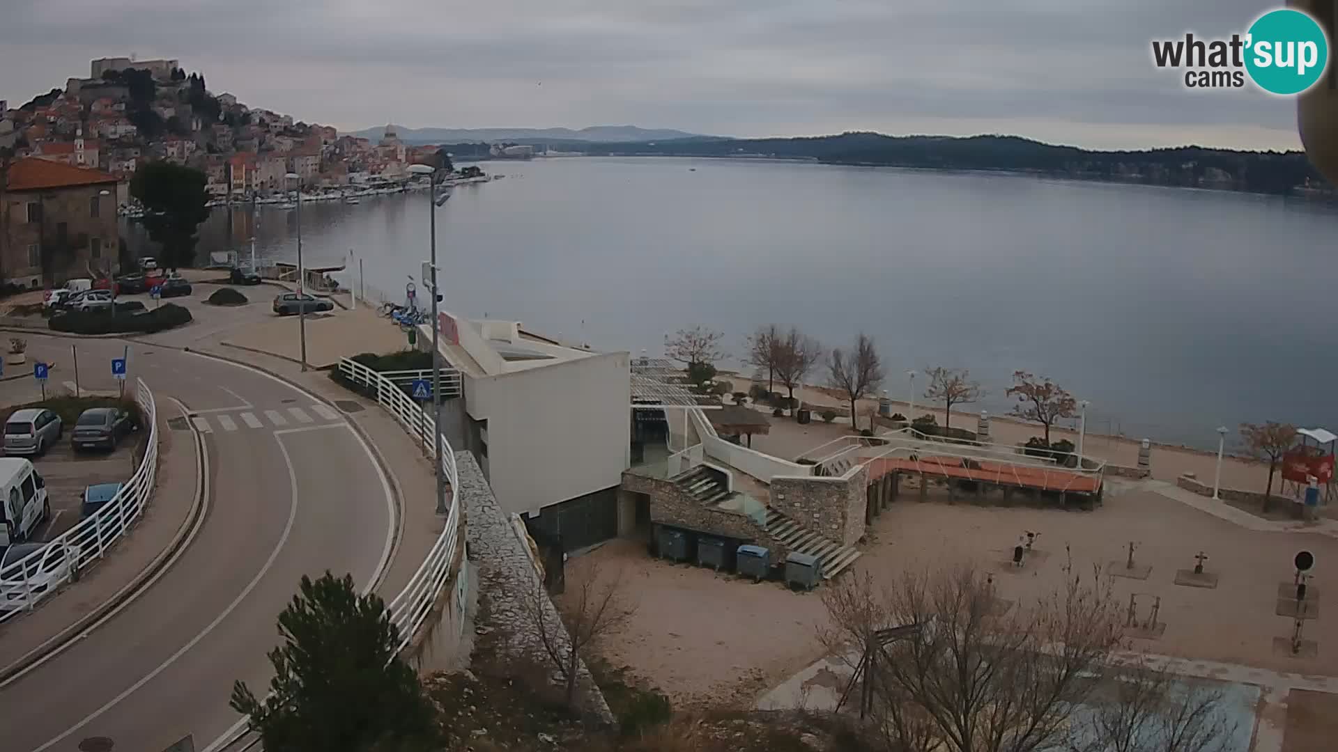 Live Cam Šibenik plage Banj