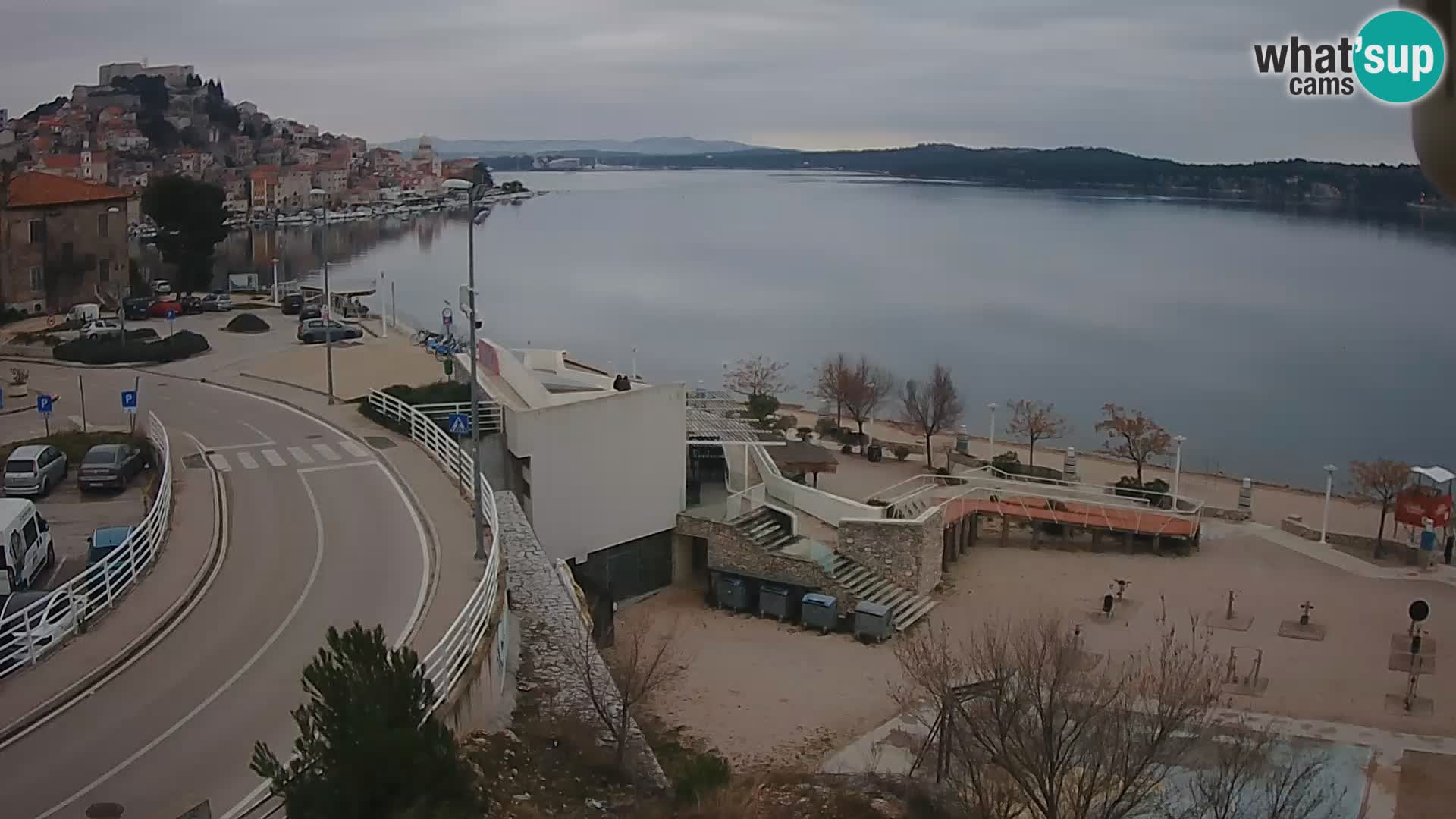 Kamera v živo Šibenik plaža Banj