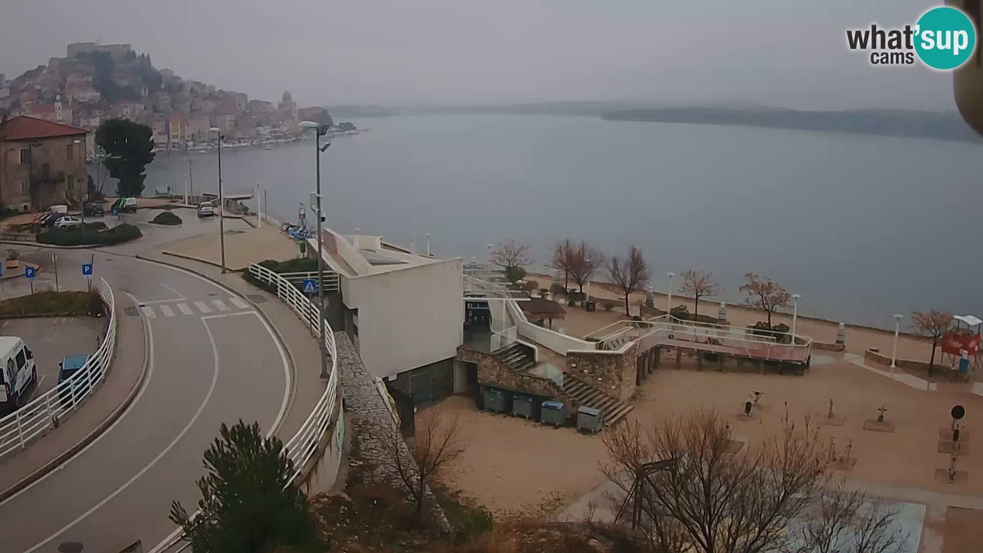 Kamera v živo Šibenik plaža Banj