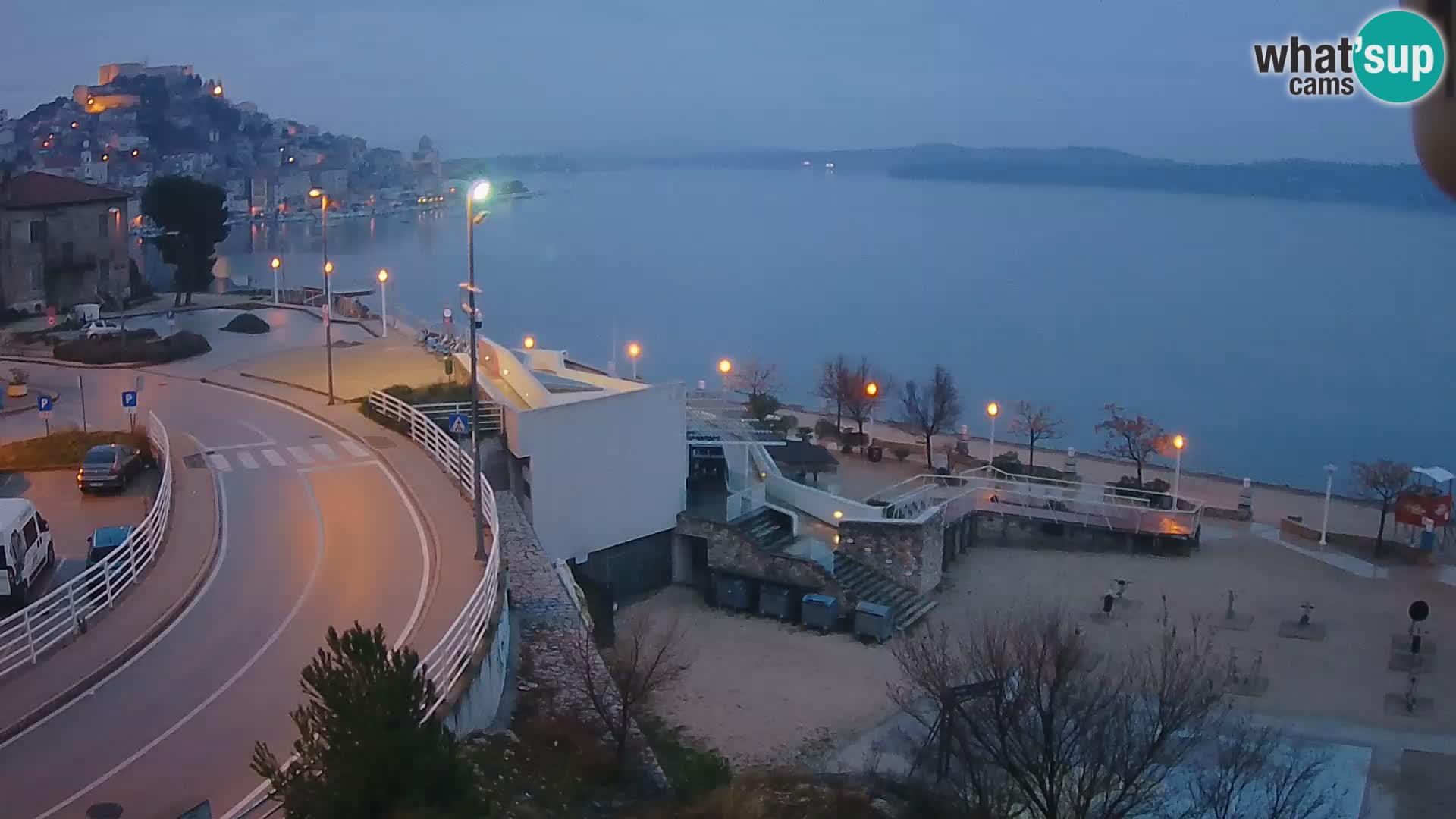 Webcam Šibenik Strand Banj