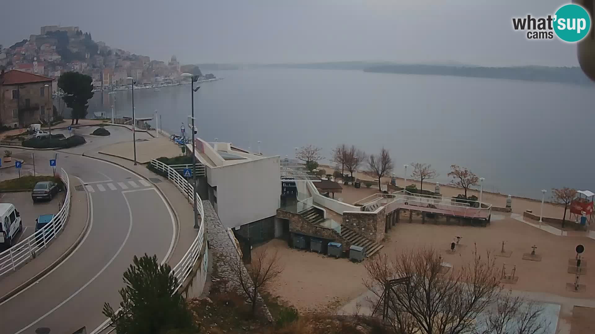 Šibenik webcam Beach Banj