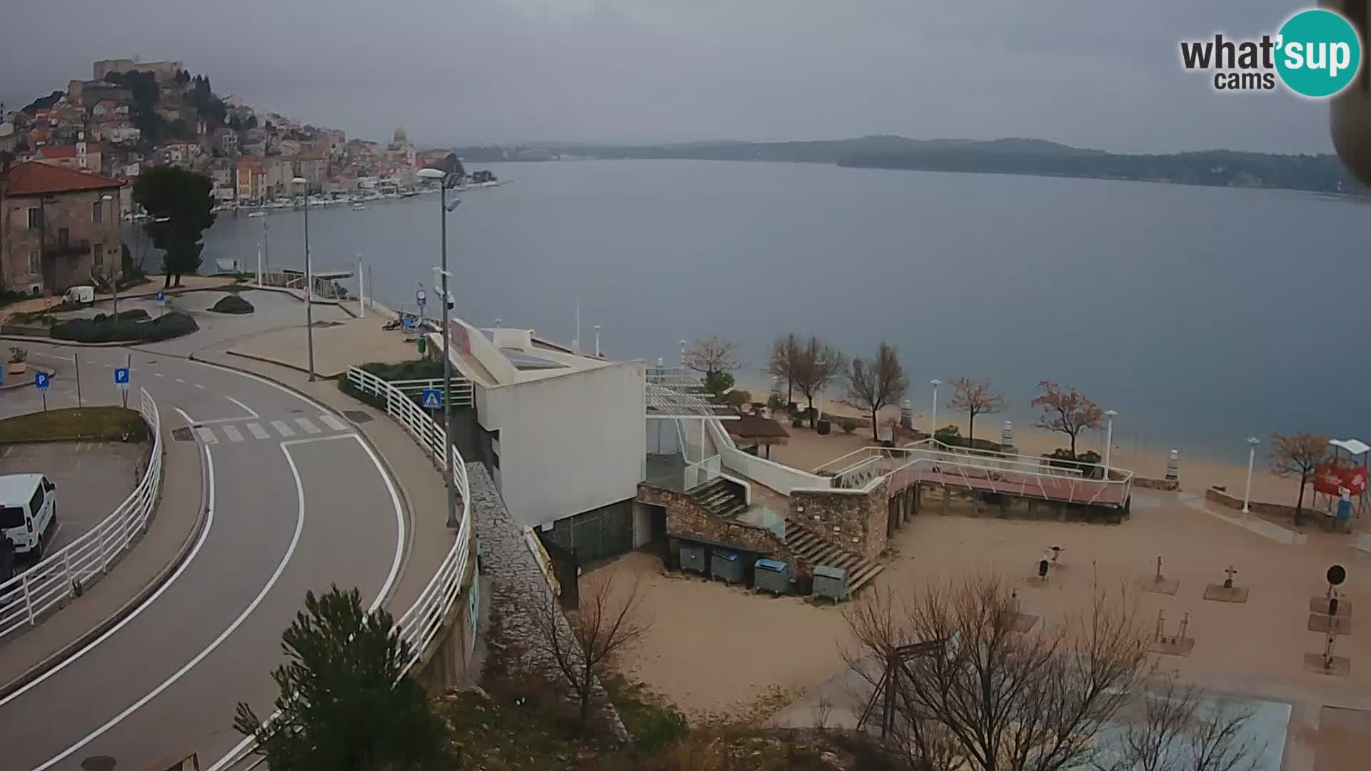 Live Cam Šibenik plage Banj