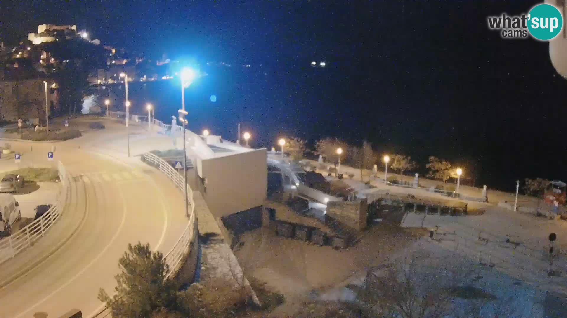 Šibenik webcam Beach Banj