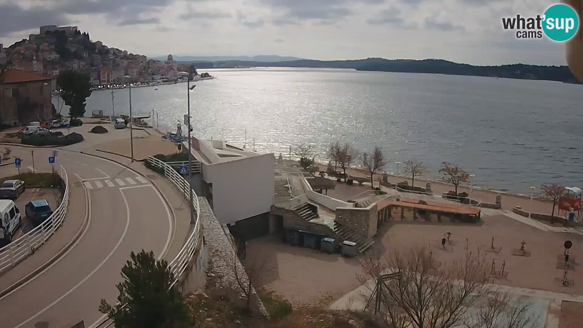 Web kamera Šibenik plaža Banj